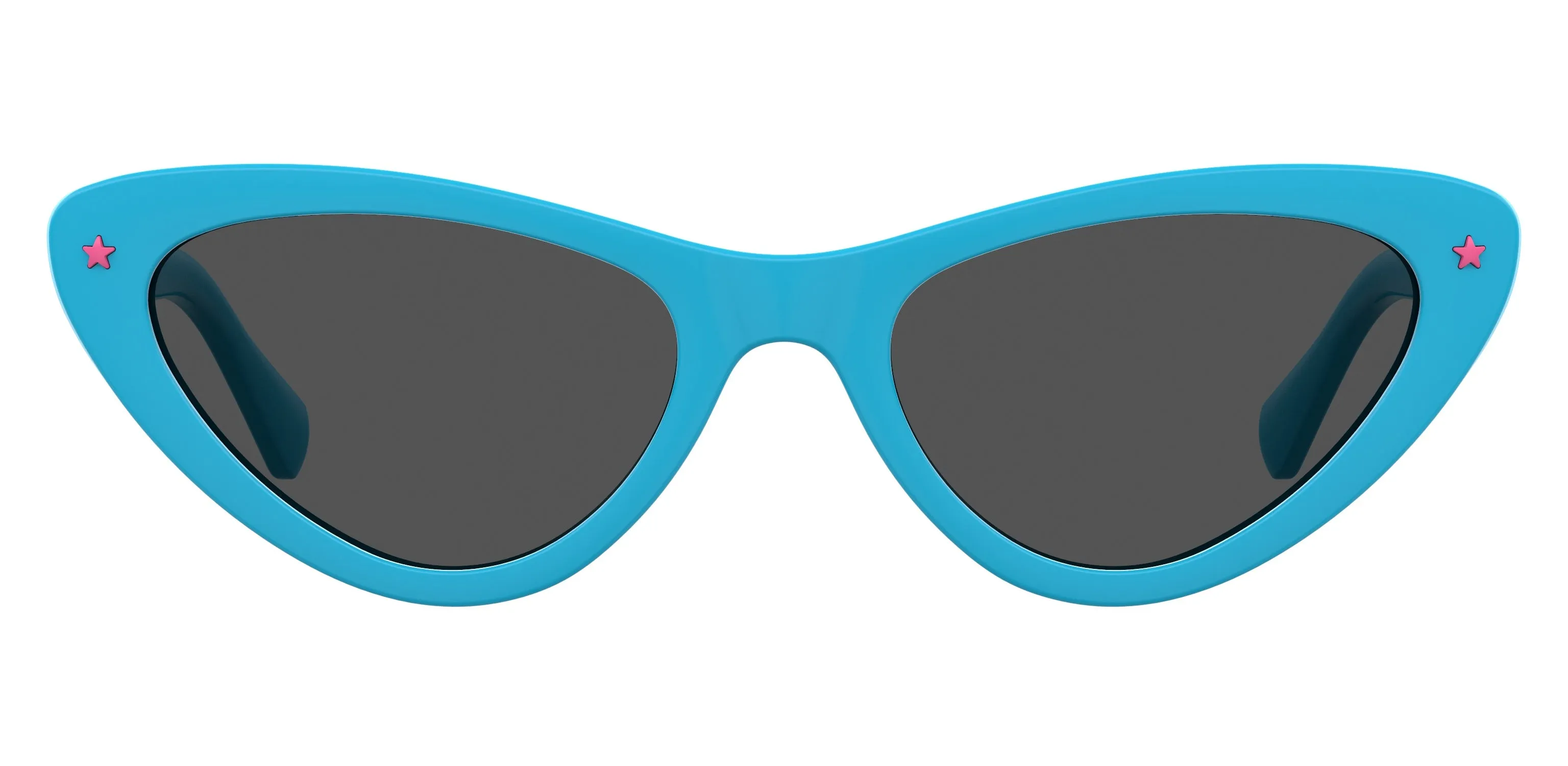 Chiara Ferragni CF 7006/S MVU/IR Occhiali da sole Plastica Azzurro Grigio Cat Eye - immagine 2