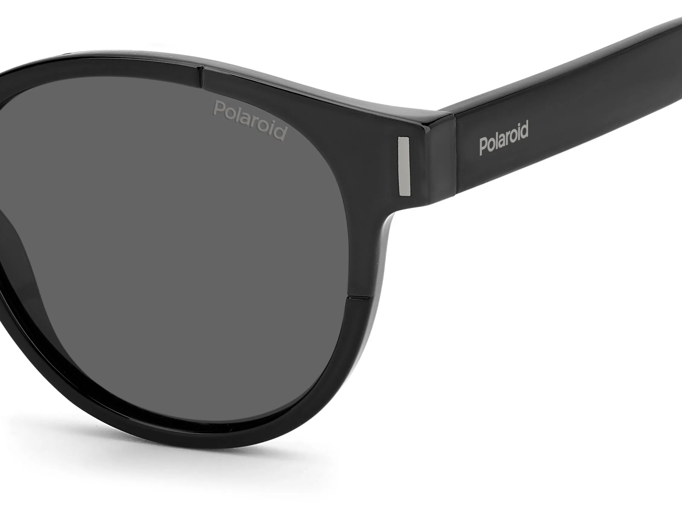 Polaroid PLD 6175/S 807/M9 Occhiali da sole Plastica Nero Grigio Rotonda - immagine 4