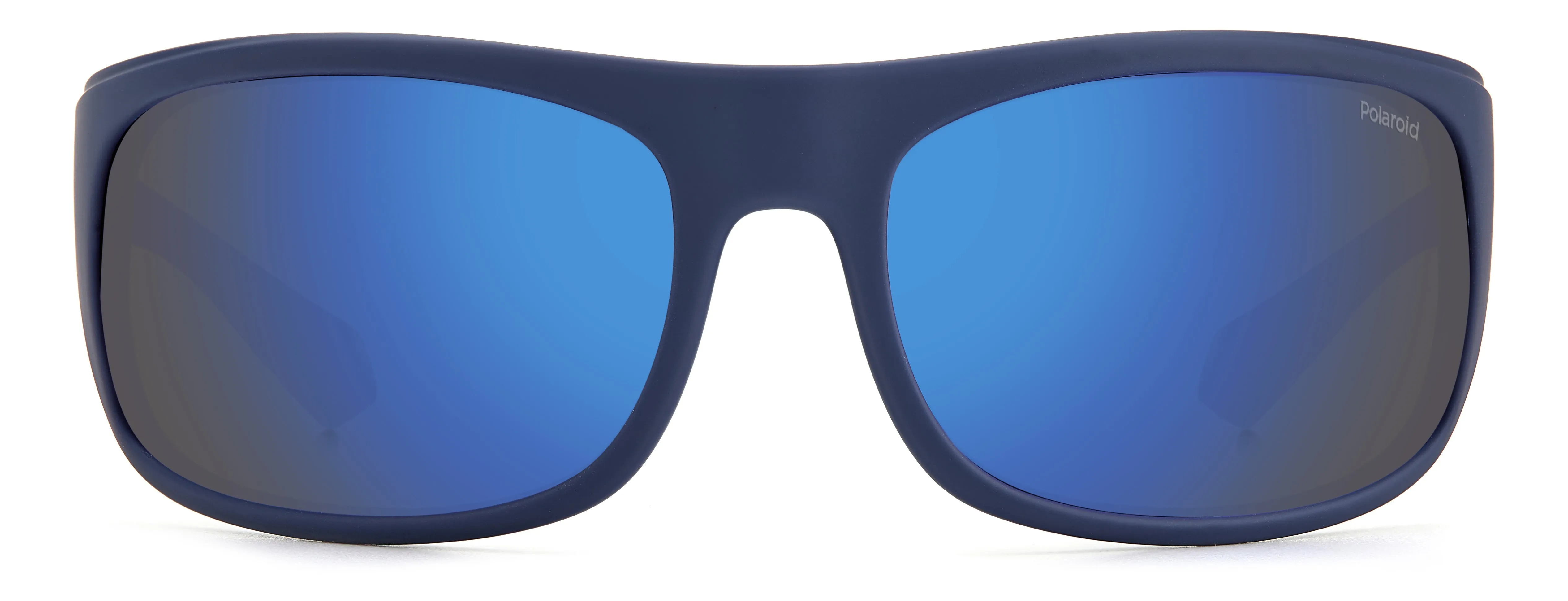 Polaroid PLD 2125/S XW0/5X Occhiali da sole Plastica Blu/Grigio Blu Squadrata Specchiato - immagine 2