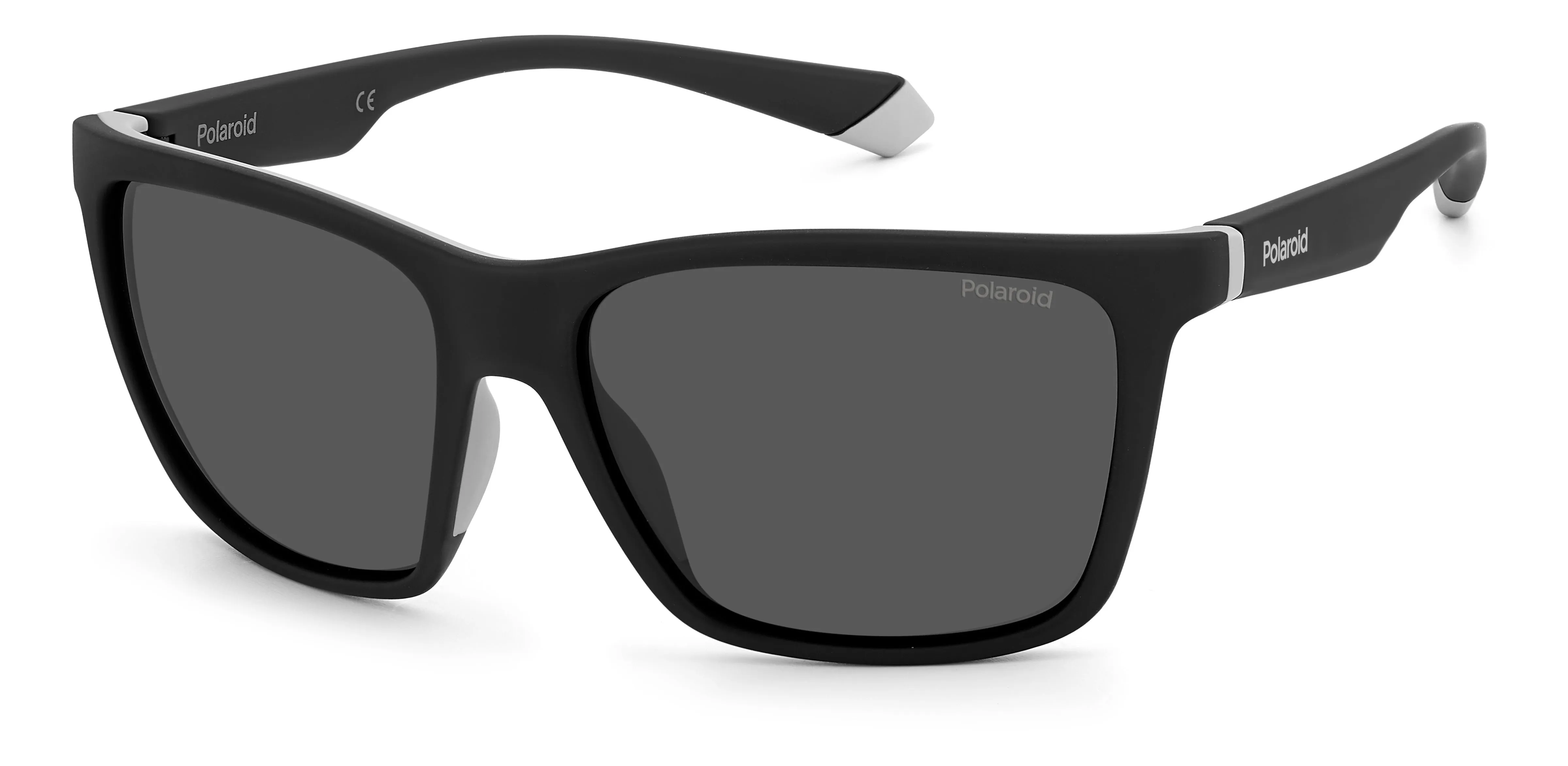 Polaroid PLD 2126/S 08A/M9 Occhiali da sole Plastica Nero/Grigio Grigio Squadrata - immagine 1