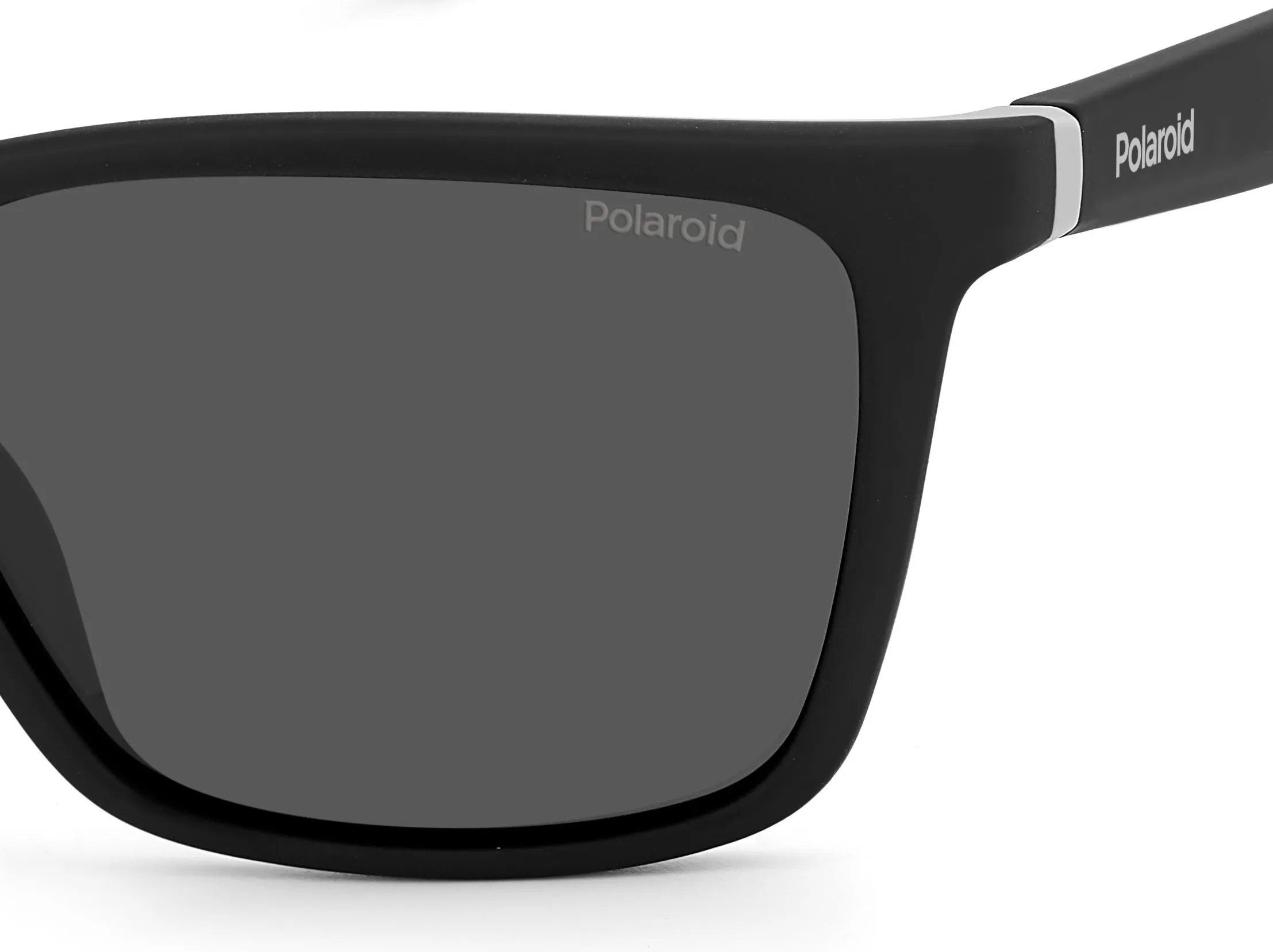 Polaroid PLD 2126/S 08A/M9 Occhiali da sole Plastica Nero/Grigio Grigio Squadrata - immagine 4