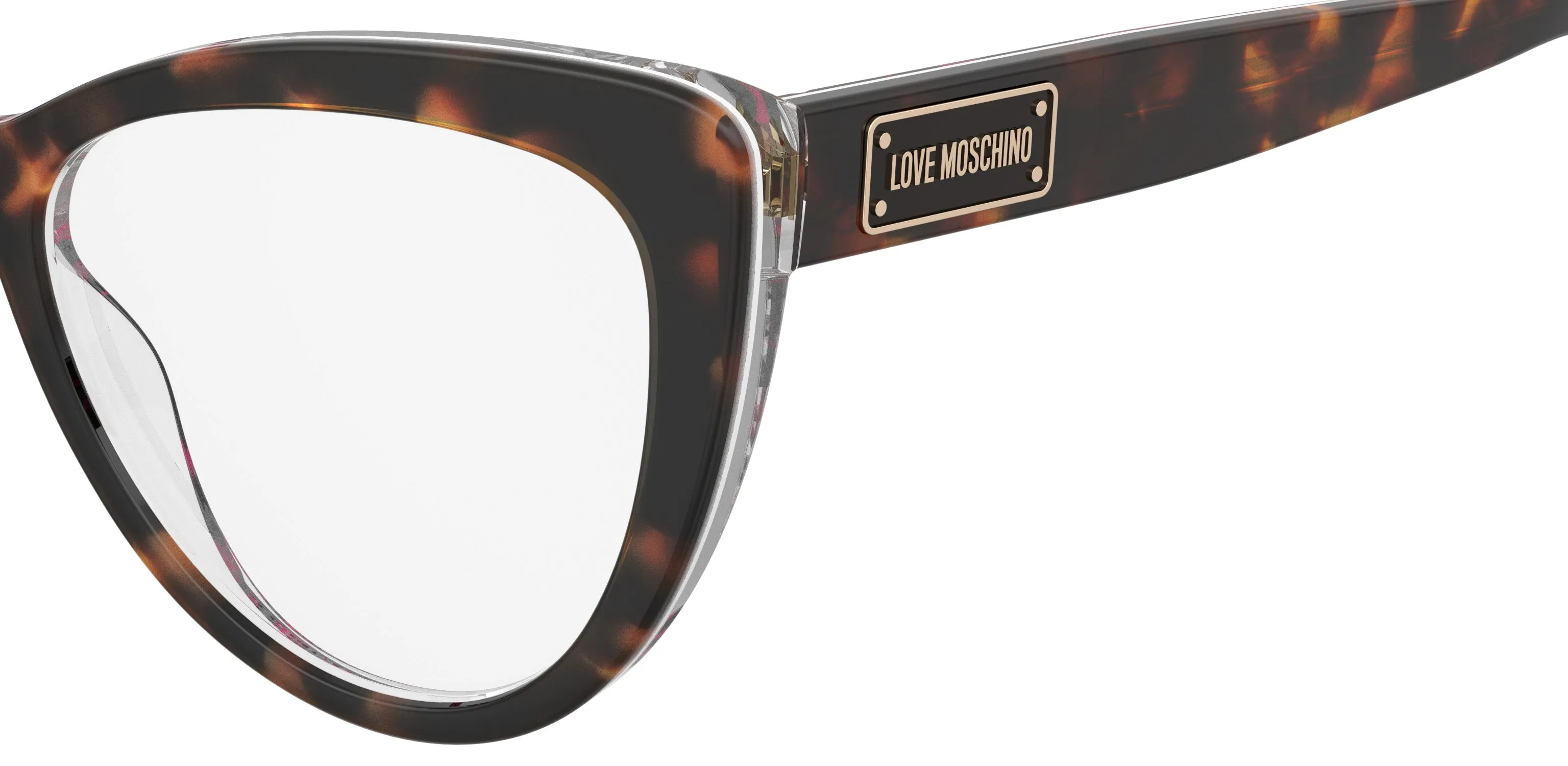 Moschino Moschino MOL649 2VL Montature da vista Havana - immagine 3
