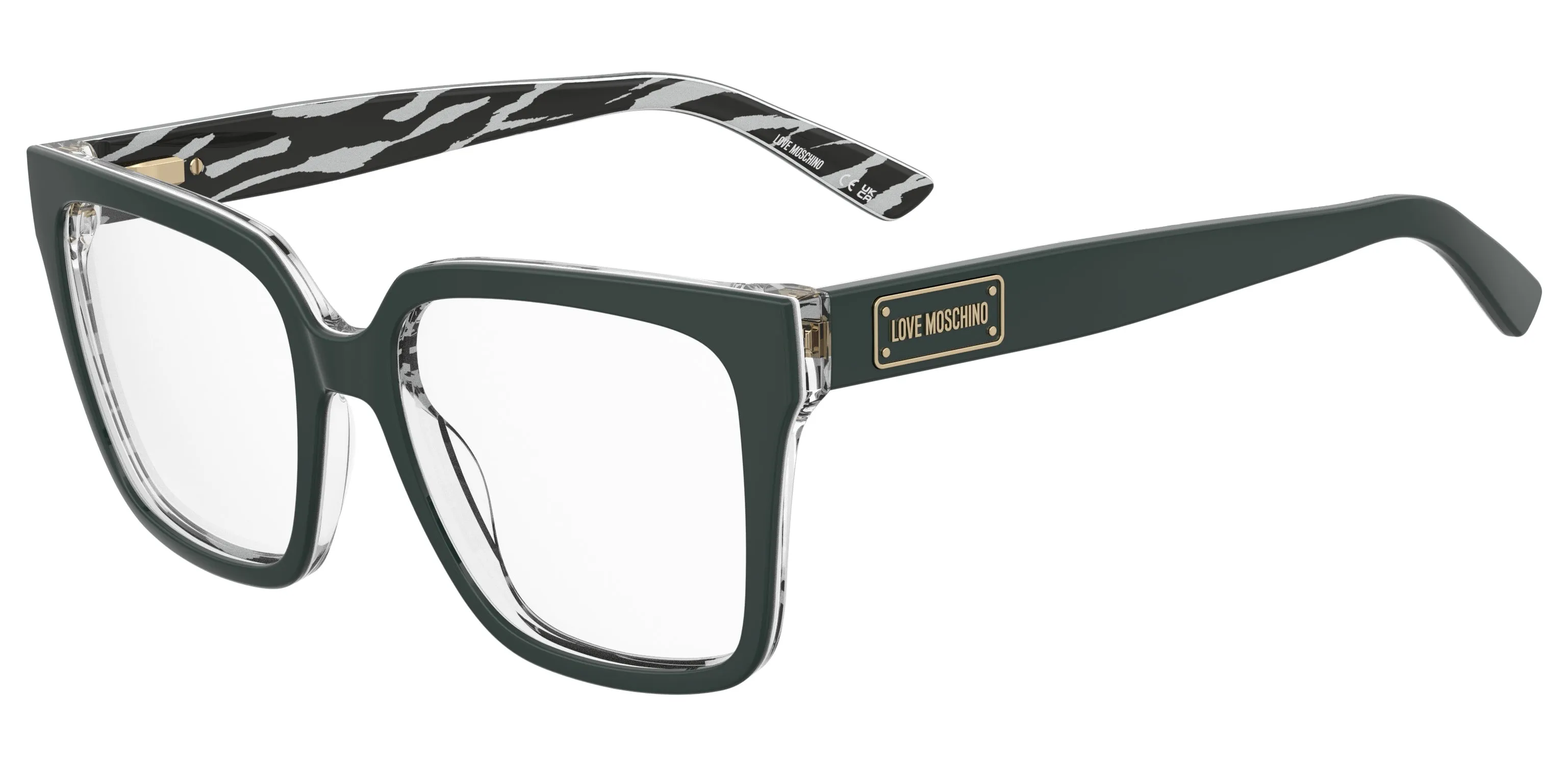 Moschino Moschino MOL648 RGK Montature da vista Verde - immagine 1