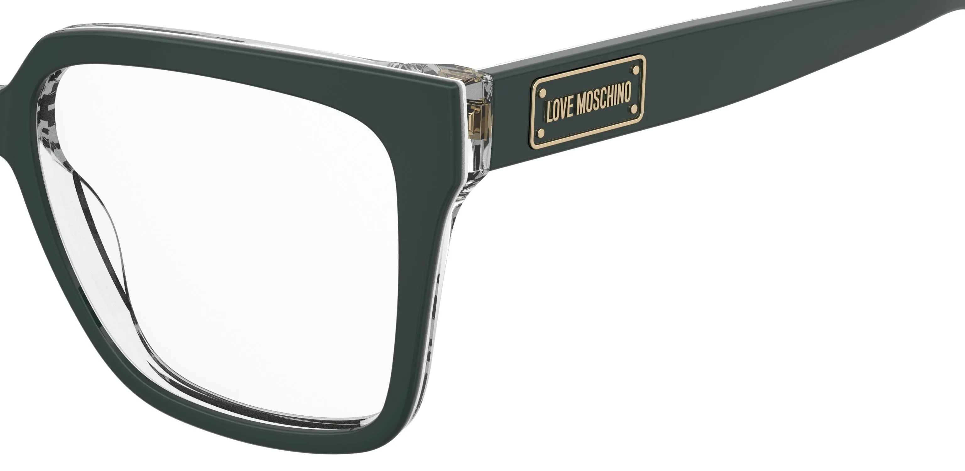 Moschino Moschino MOL648 RGK Montature da vista Verde - immagine 3