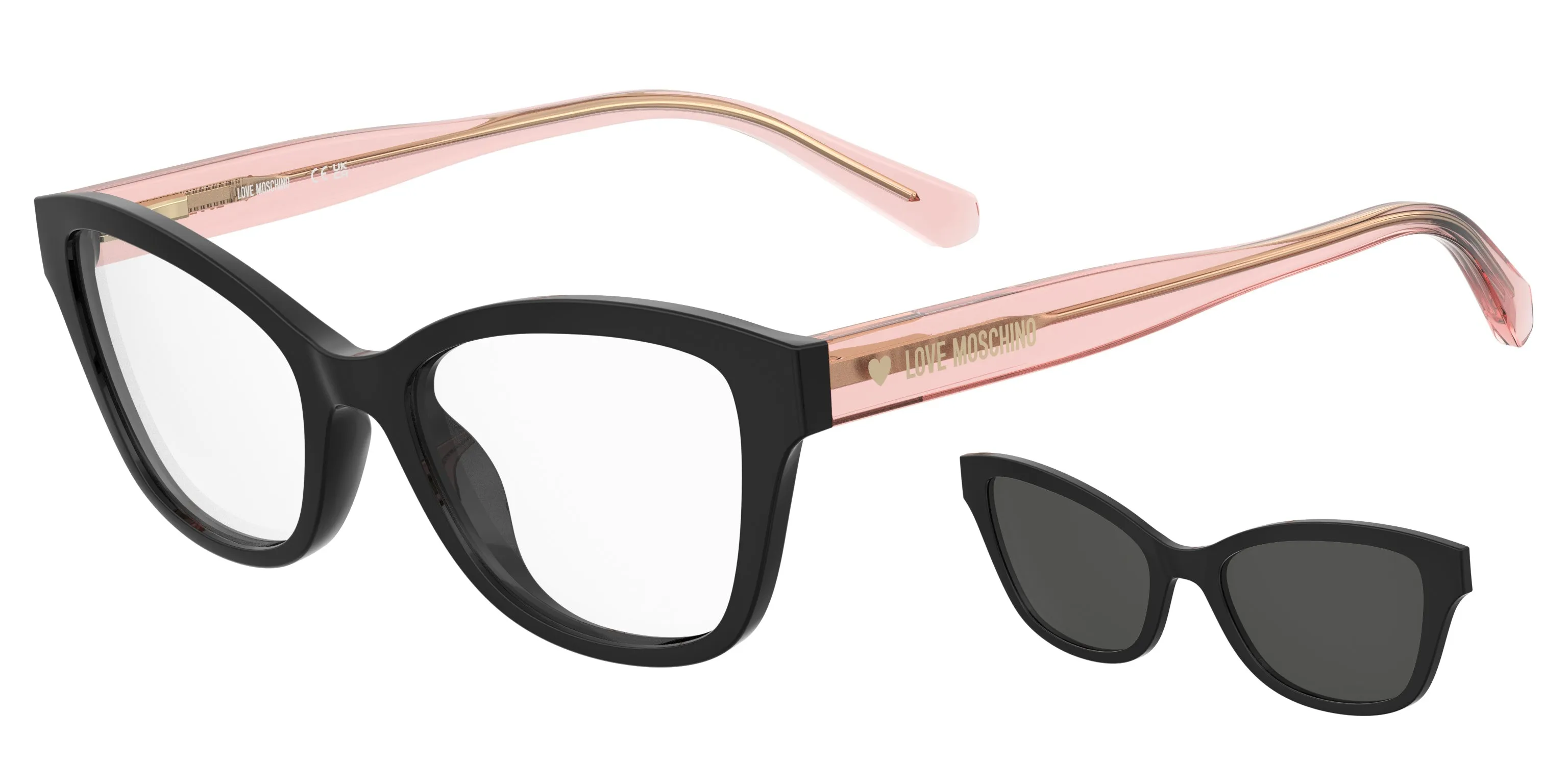 Moschino Moschino MOL657/C/TN 3H2/IR Montature da vista Grigio - immagine 1