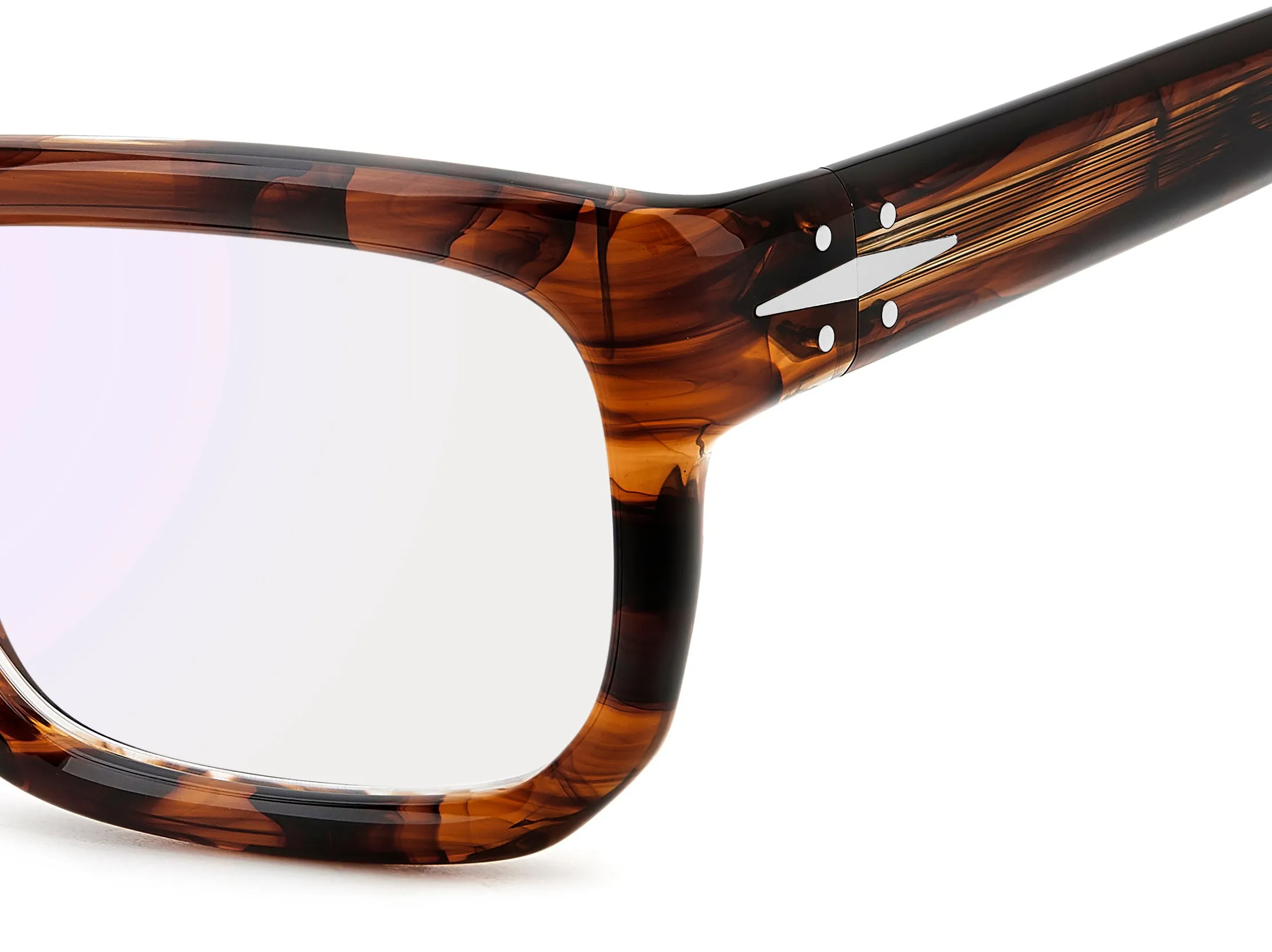 DAVID BECKHAM DAVID BECKHAM DB 7137 EX4/2Y Montature da vista Blu Specchiato - immagine 3