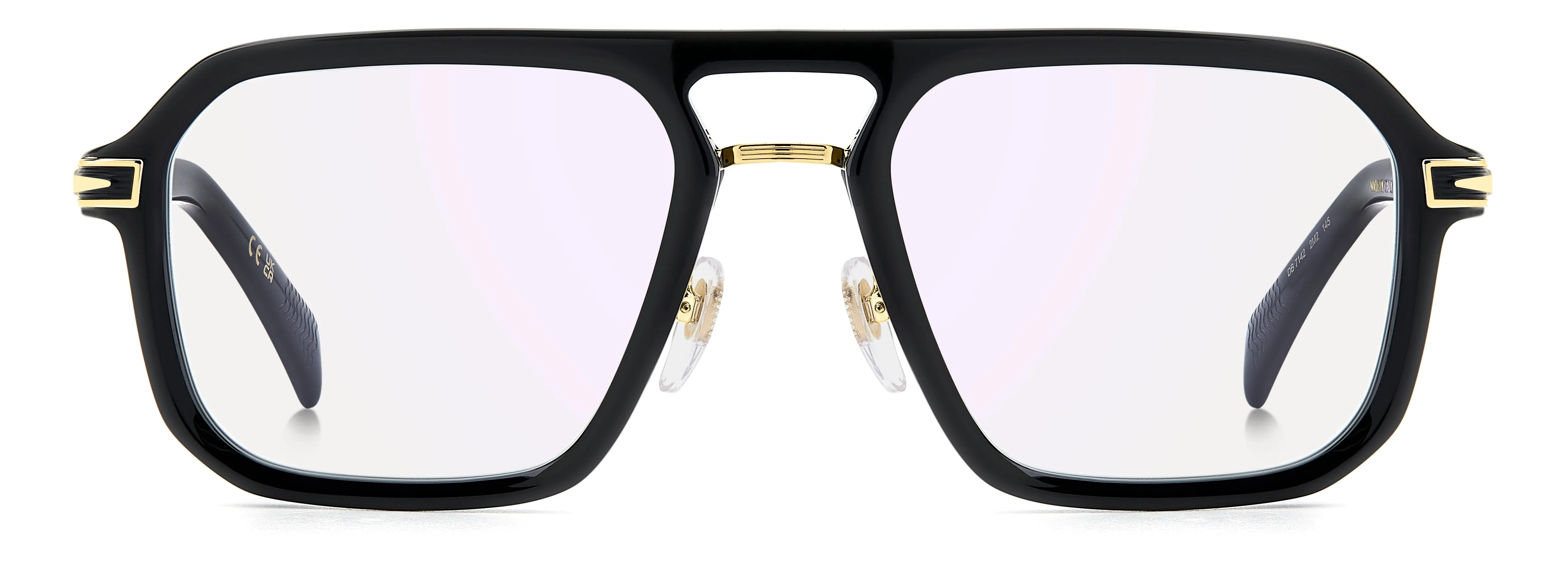DAVID BECKHAM DAVID BECKHAM DB 7142 2M2/2Y Montature da vista Blu Specchiato - immagine 2