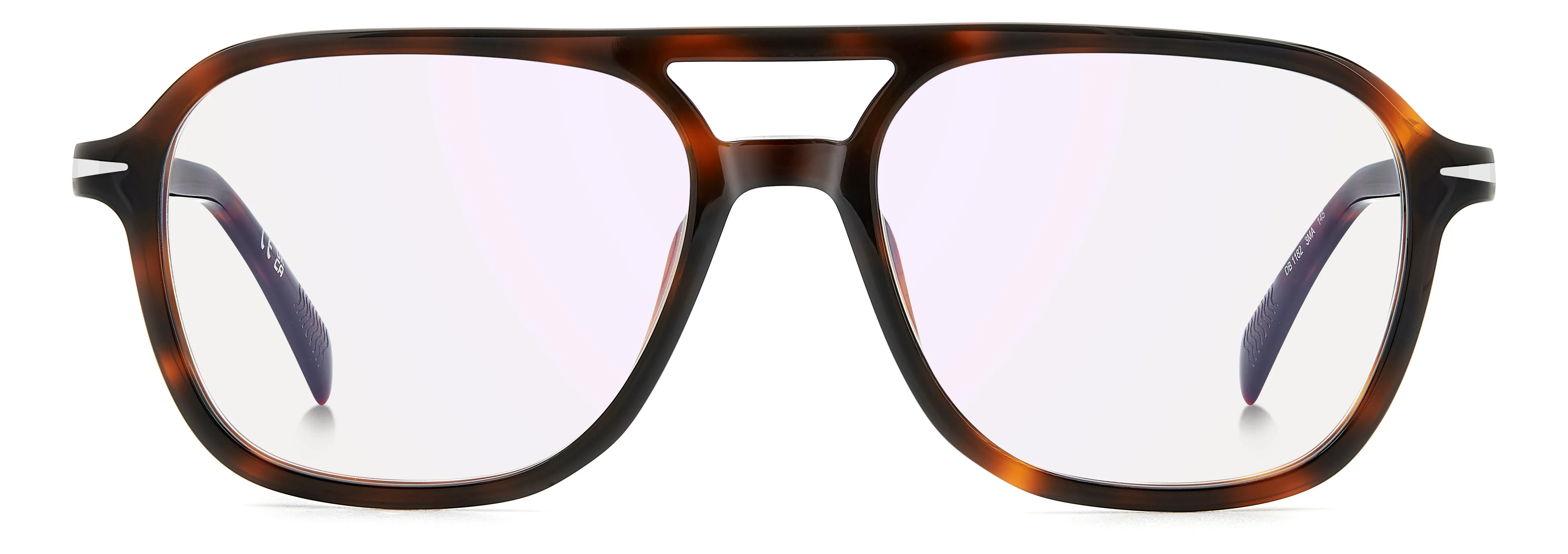 DAVID BECKHAM DAVID BECKHAM DB 1182 3MA/2Y Montature da vista Blu Specchiato - immagine 2