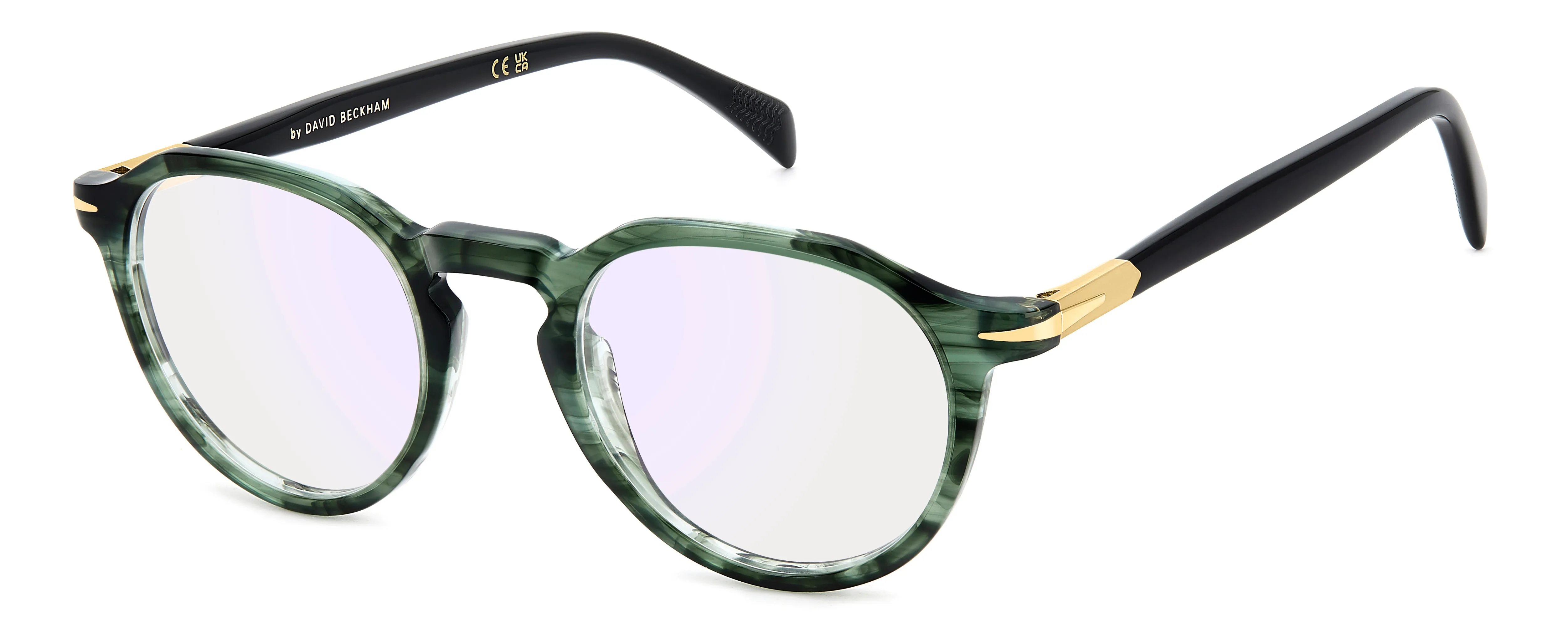 DAVID BECKHAM DAVID BECKHAM DB 1180 6AK/2Y Montature da vista Blu Specchiato - immagine 1
