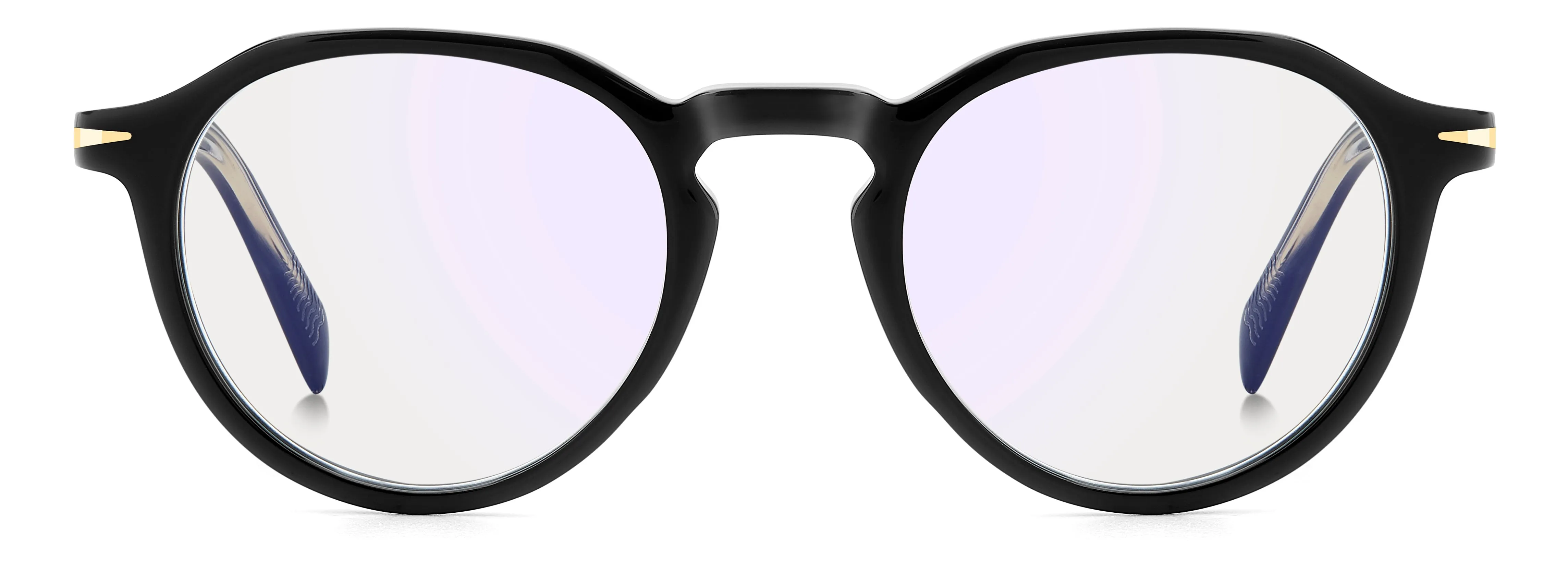 DAVID BECKHAM DAVID BECKHAM DB 1180 2M2/2Y Montature da vista Blu Specchiato - immagine 2