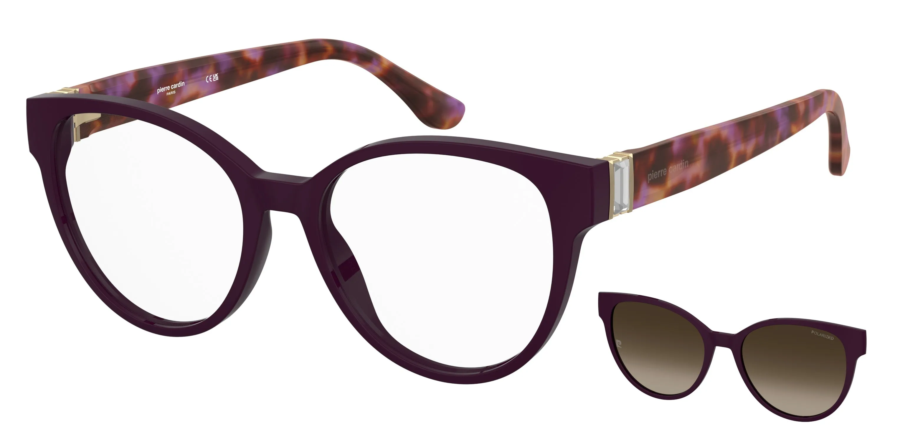 Pierre Cardin Pierre Cardin P.C. 8538/C HKZ Montature da vista Marrone Sfumato - immagine 1