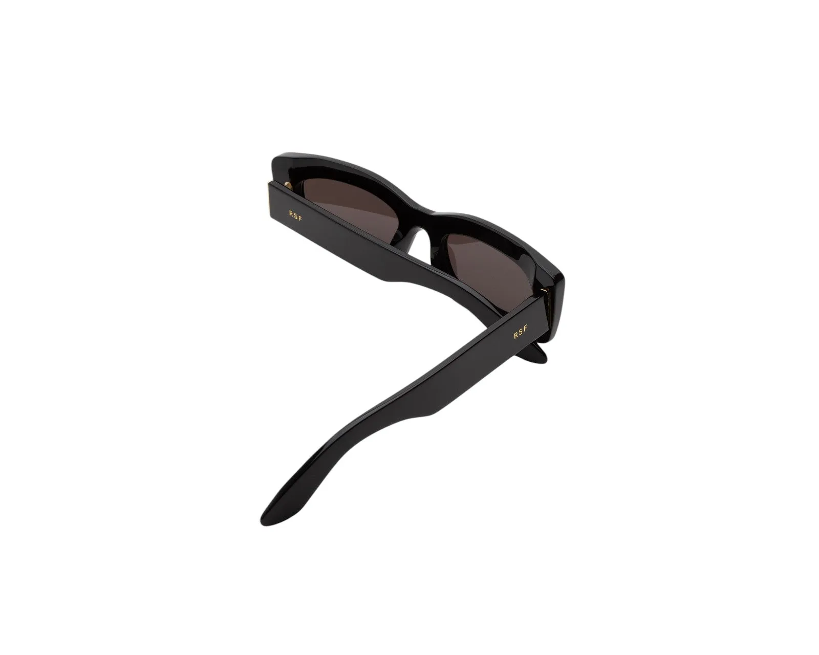 Retrosuperfuture 8E6 ZAGA BLACK Occhiali da sole Acetato Nero Nero Squadrata Normale - immagine 4