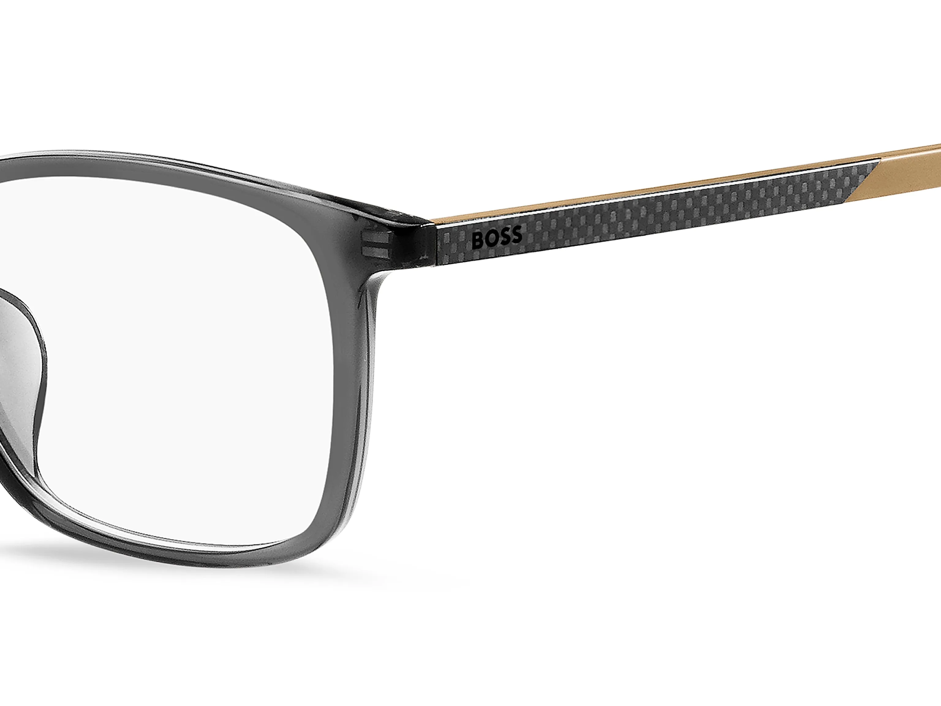 Hugo Boss BOSS 1716/F KB7 Montature da vista Acetato Grigio Squadrata Normale - immagine 3