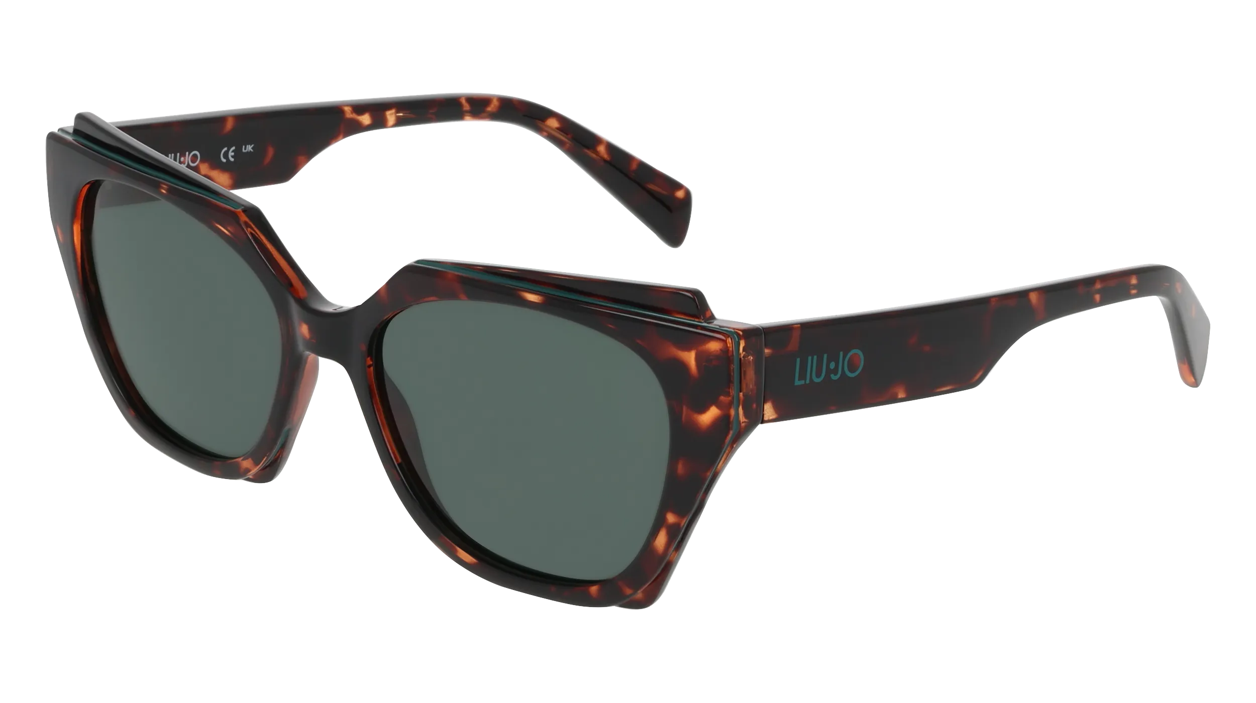 Liu Jo LJ809S 242 Occhiali da sole Bio-iniettato Havana Squadrata Normale - immagine 1