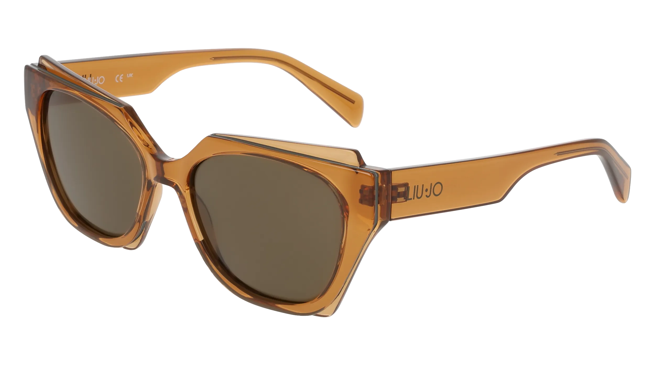 Liu Jo LJ809S 200 Occhiali da sole Bio-iniettato Marrone Marrone Squadrata Normale - immagine 1