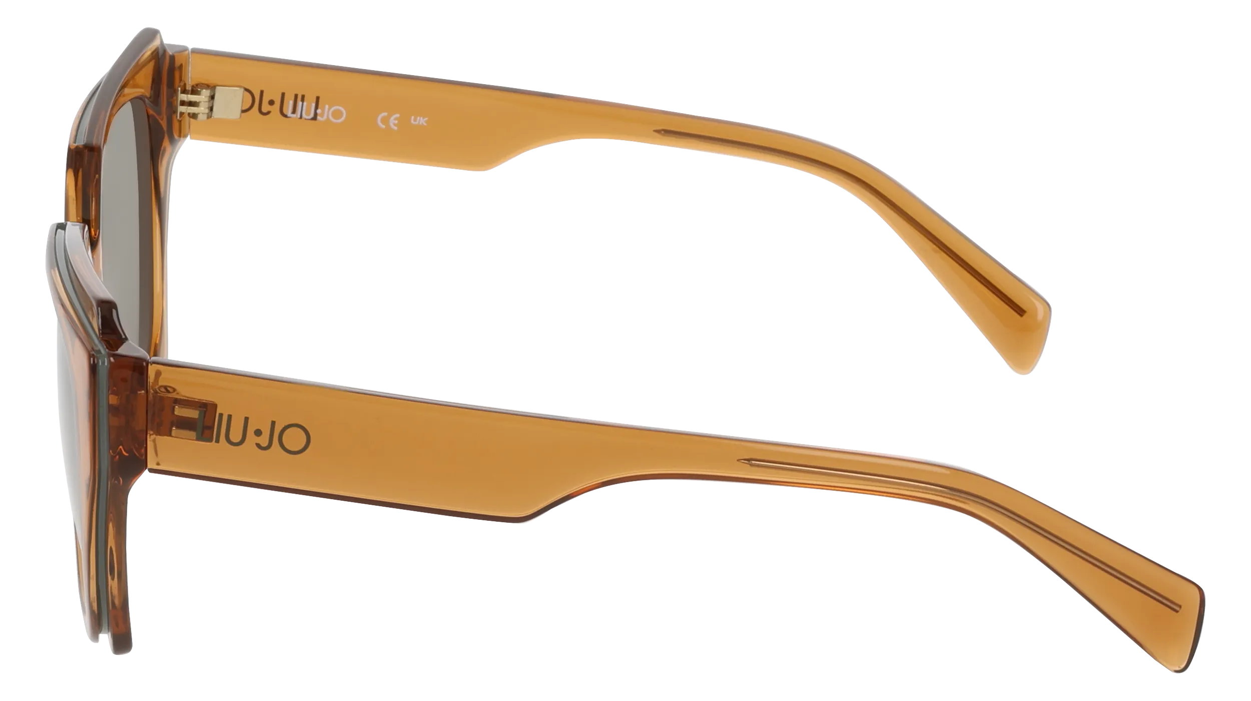 Liu Jo LJ809S 200 Occhiali da sole Bio-iniettato Marrone Marrone Squadrata Normale - immagine 3