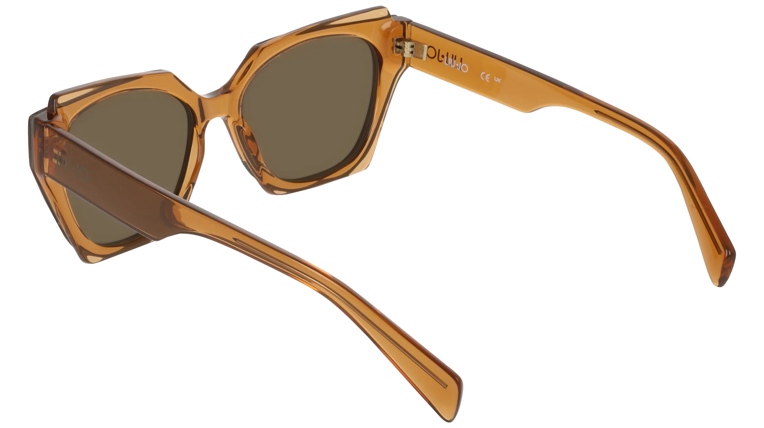 Liu Jo LJ809S 200 Occhiali da sole Bio-iniettato Marrone Marrone Squadrata Normale - immagine 4