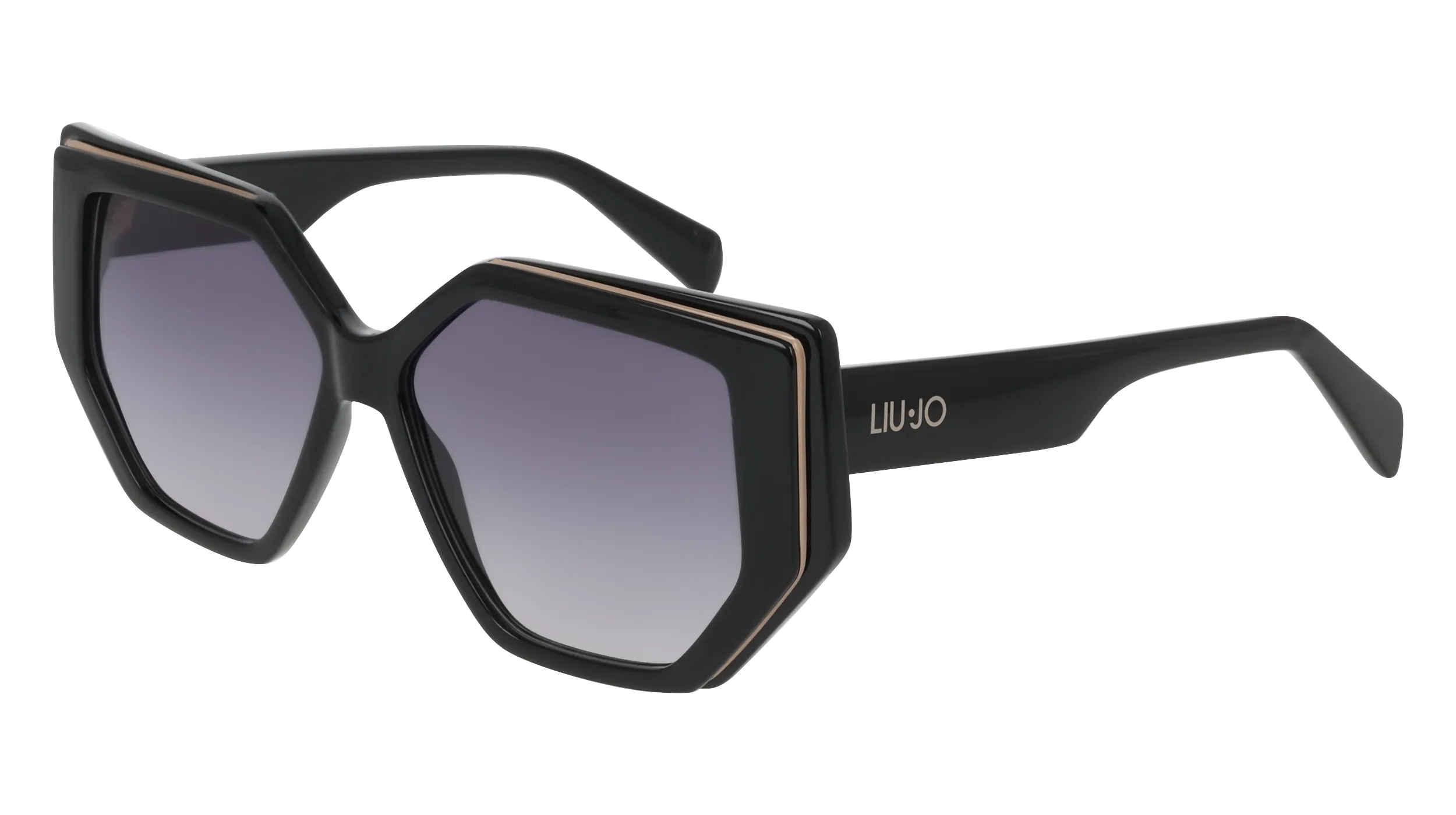 Liu Jo LJ810S 001 Occhiali da sole Bio-iniettato Nero Squadrata Normale - immagine 1