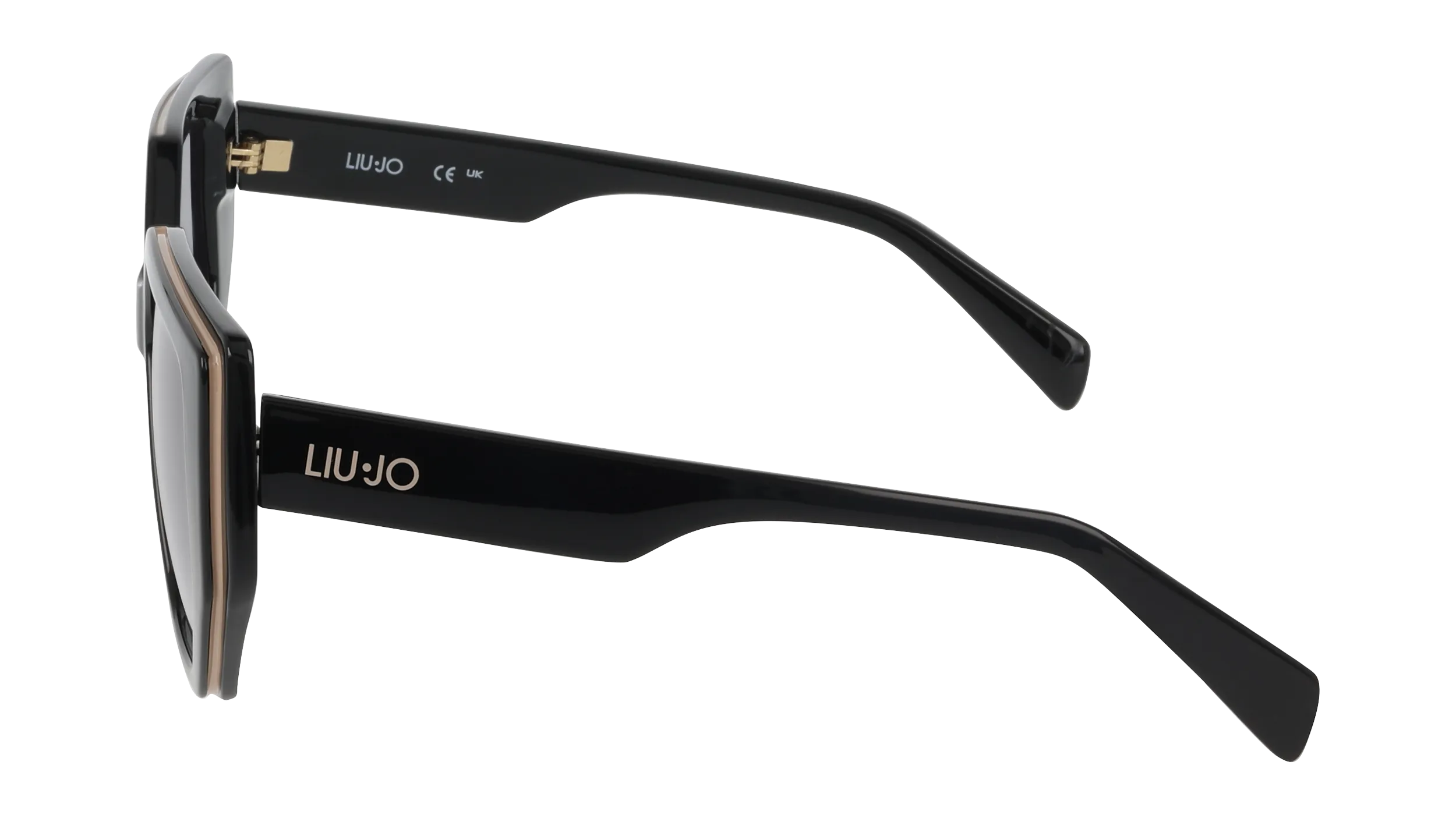 Liu Jo LJ810S 001 Occhiali da sole Bio-iniettato Nero Squadrata Normale - immagine 3