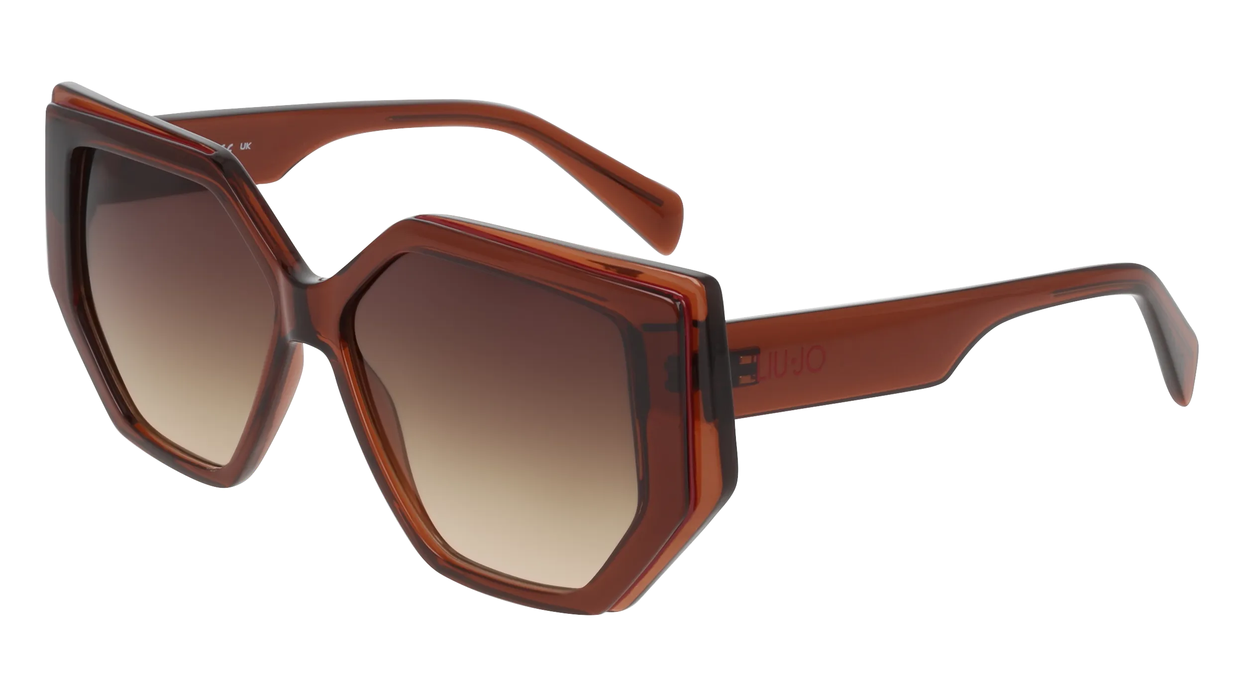 Liu Jo LJ810S 200 Occhiali da sole Bio-iniettato Marrone Squadrata Normale - immagine 1