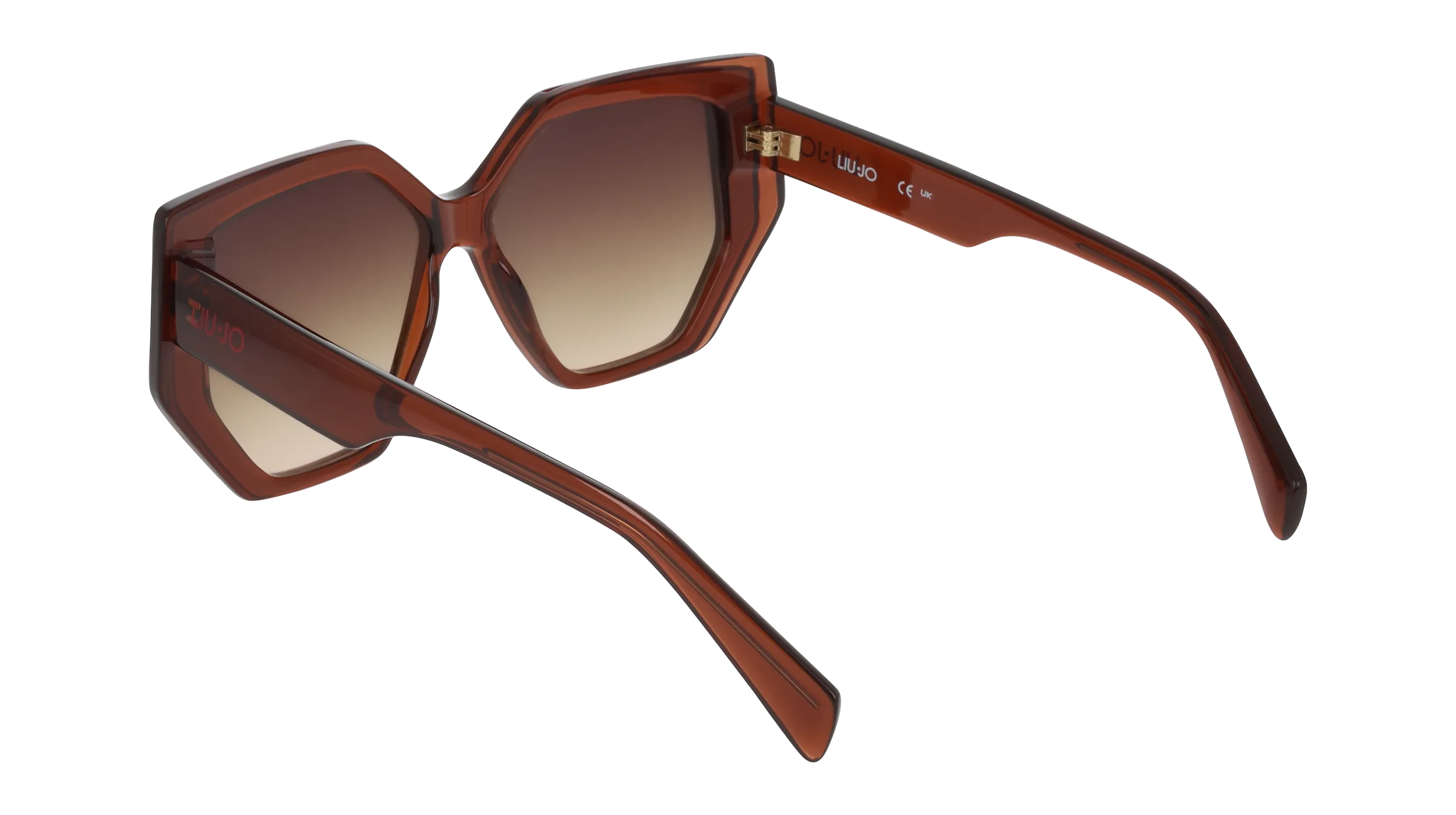 Liu Jo LJ810S 200 Occhiali da sole Bio-iniettato Marrone Squadrata Normale - immagine 4