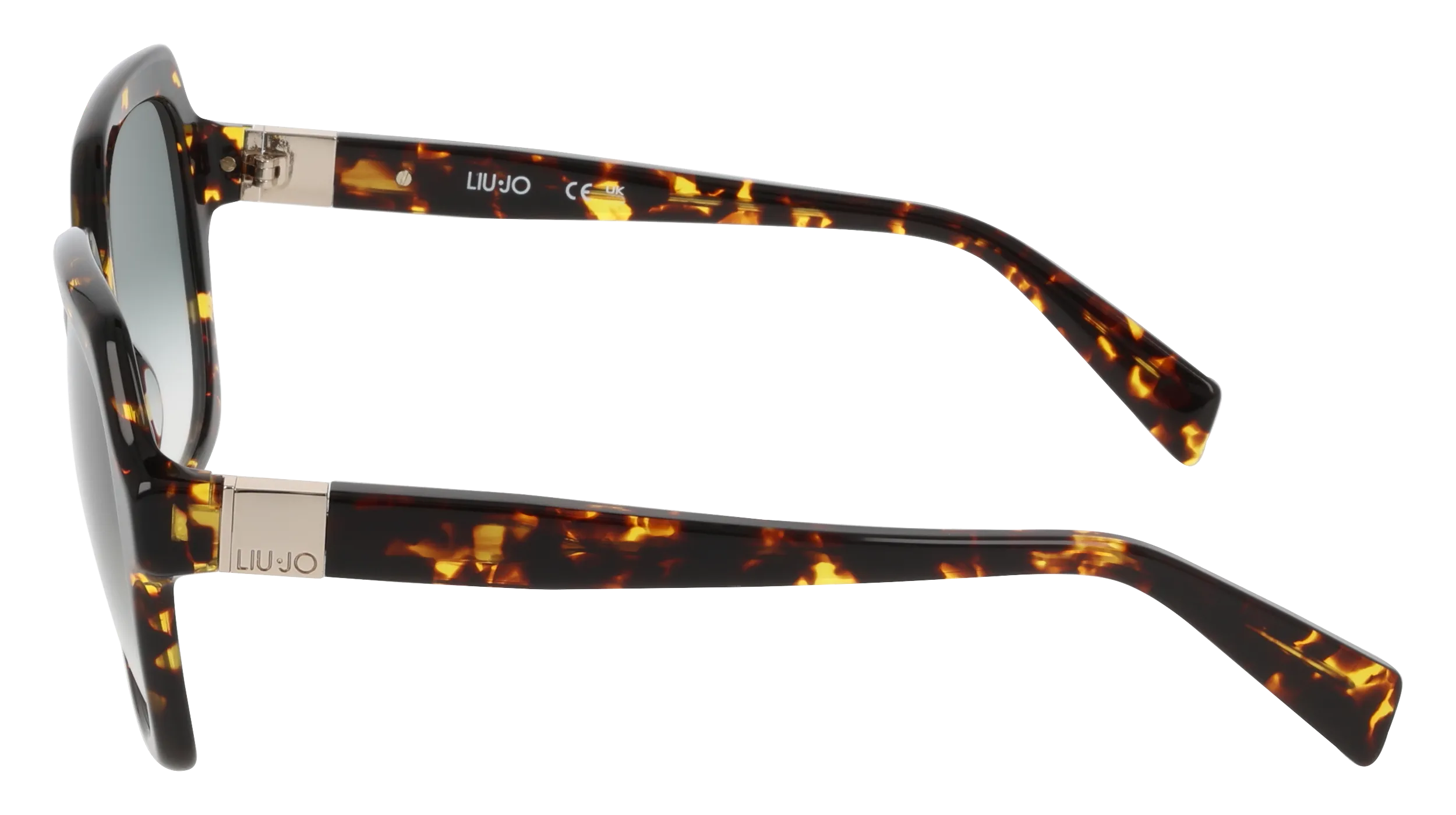 Liu Jo LJ811S 244 Occhiali da sole Acetato Havana Squadrata Normale - immagine 3