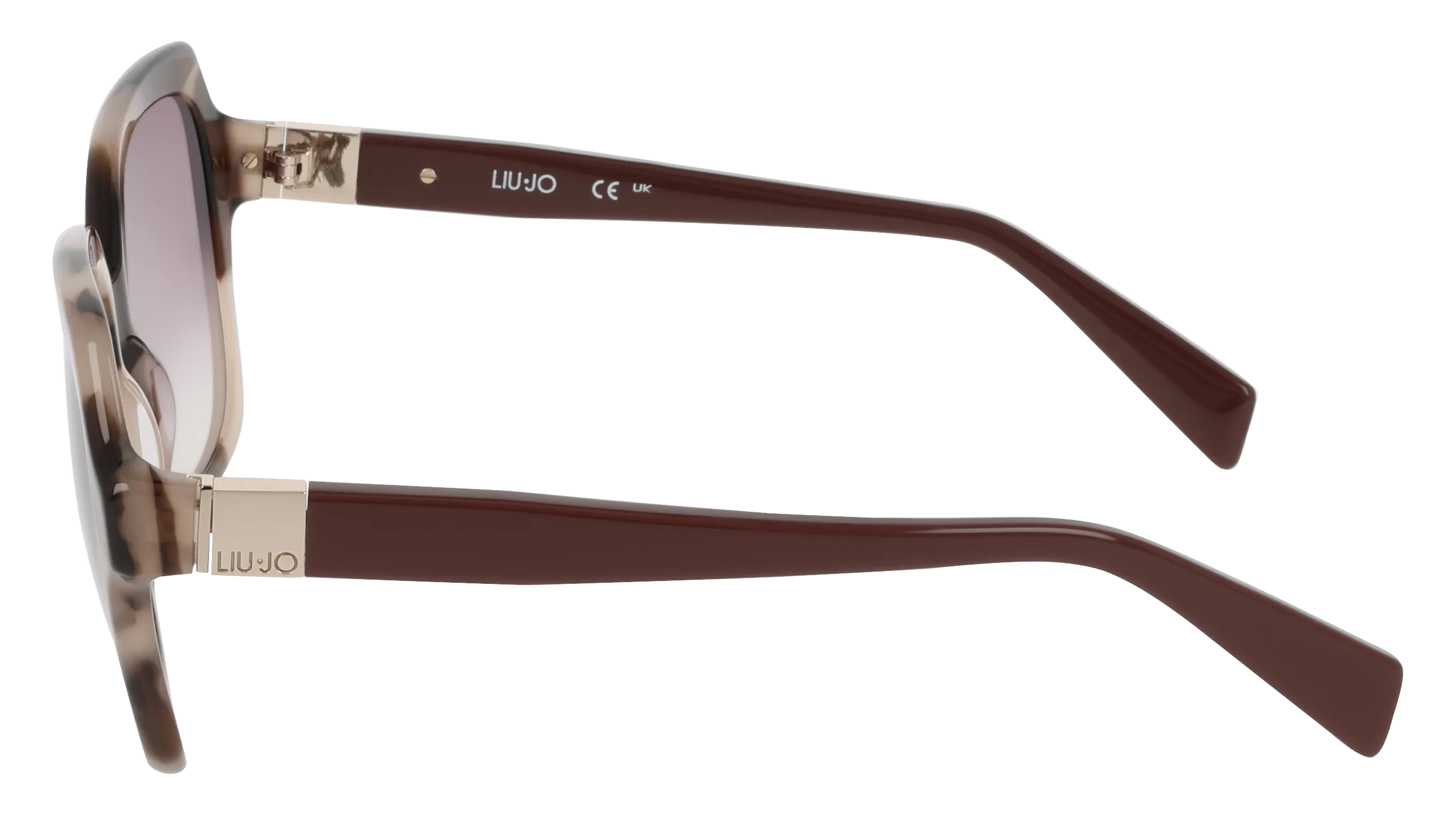 Liu Jo LJ811S 281 Occhiali da sole Acetato Bordeaux Squadrata Normale - immagine 3