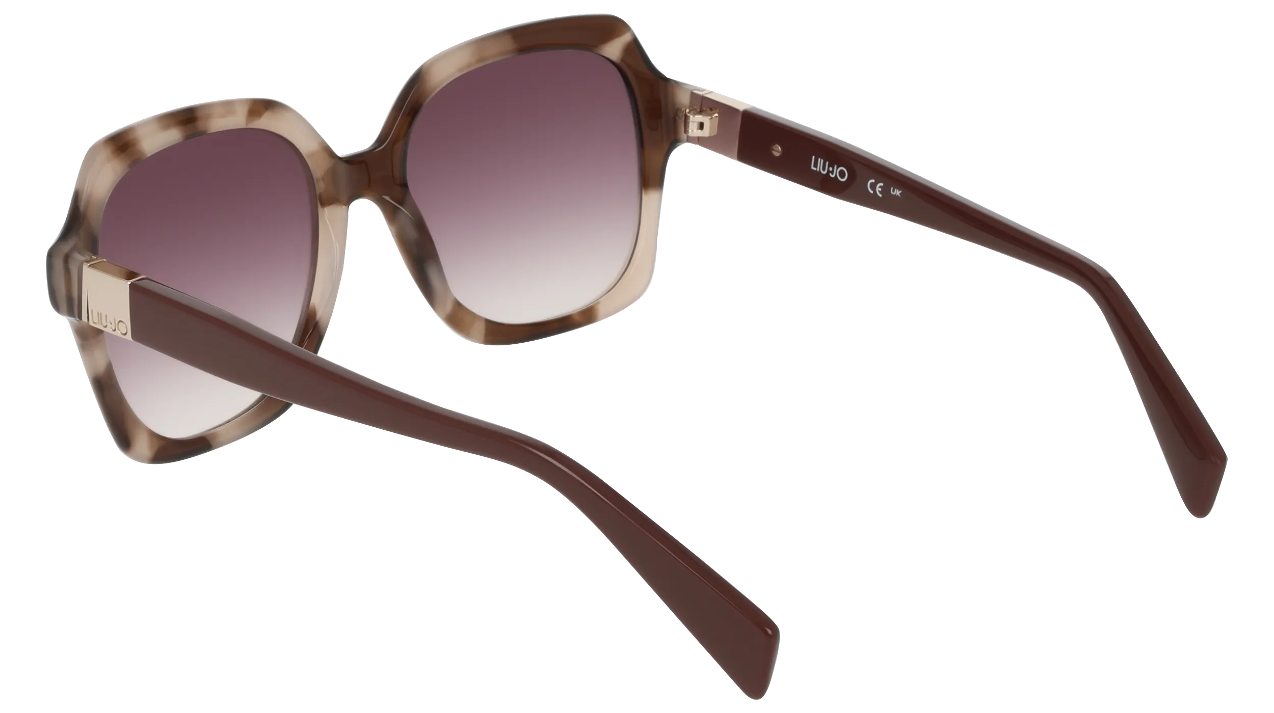 Liu Jo LJ811S 281 Occhiali da sole Acetato Bordeaux Squadrata Normale - immagine 4