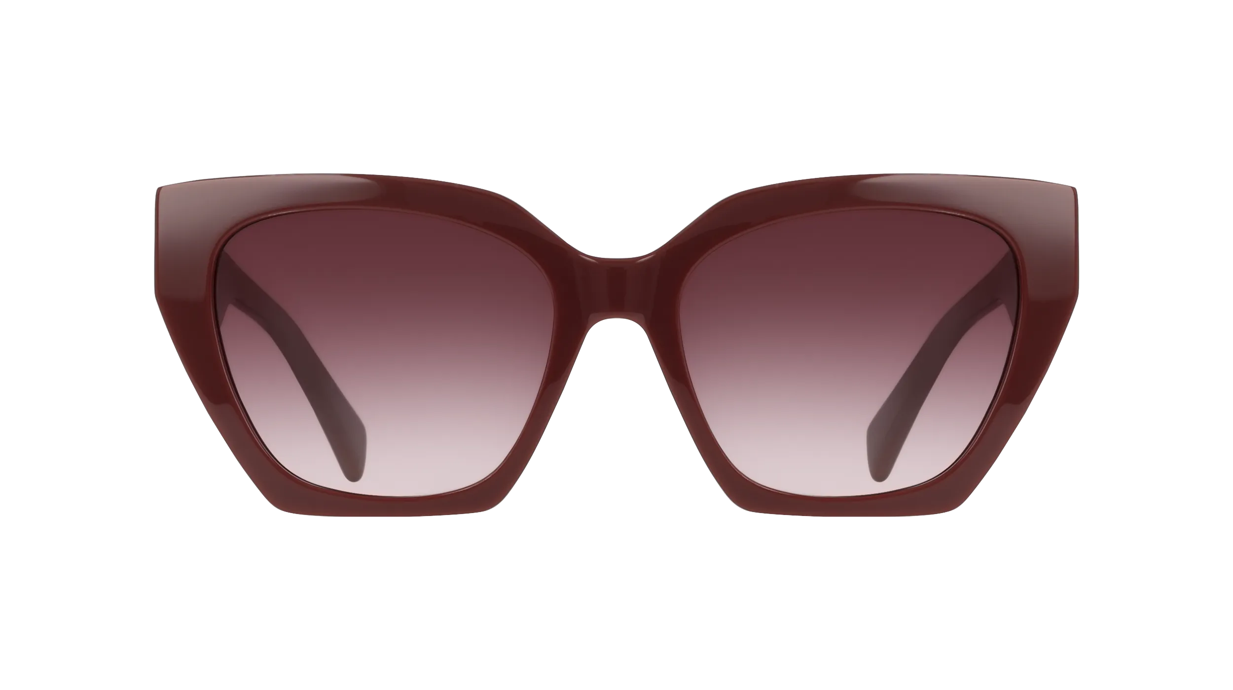 Liu Jo LJ814SR 602 Occhiali da sole Acetato Rosso Bordeaux Cat Eye Normale - immagine 2