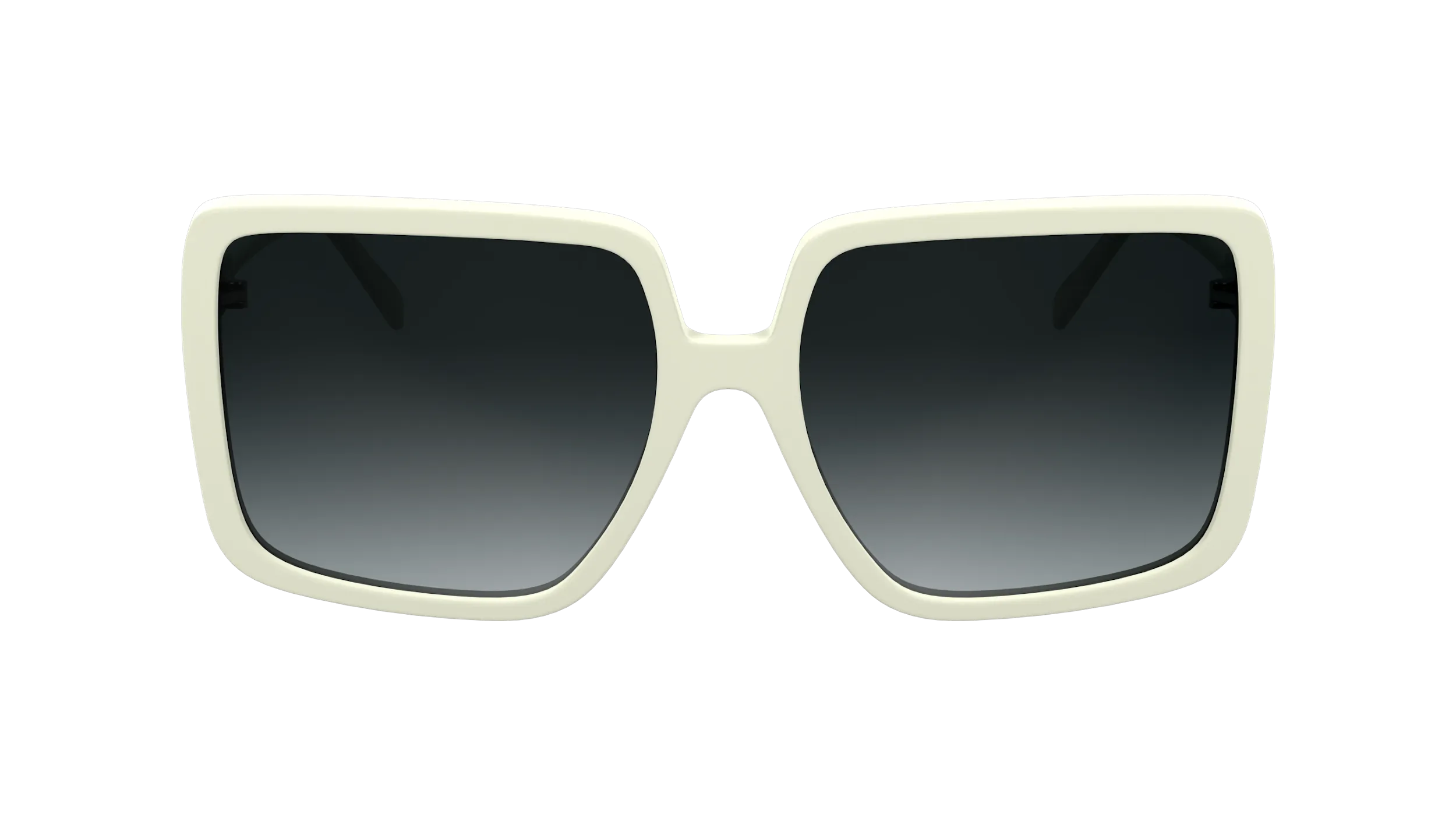 Karl Lagerfeld KL6187S 105 Occhiali da sole Acetato Bianco Squadrata Normale - immagine 2