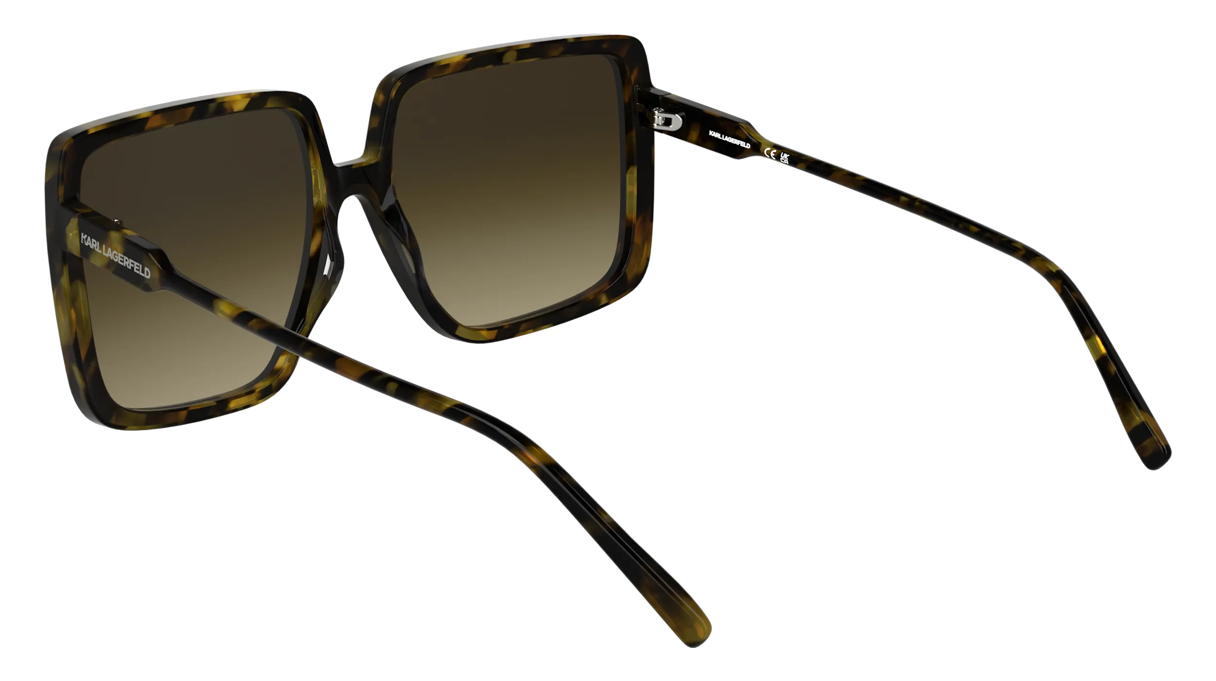 Karl Lagerfeld KL6187S 211 Occhiali da sole Acetato Squadrata Normale - immagine 4