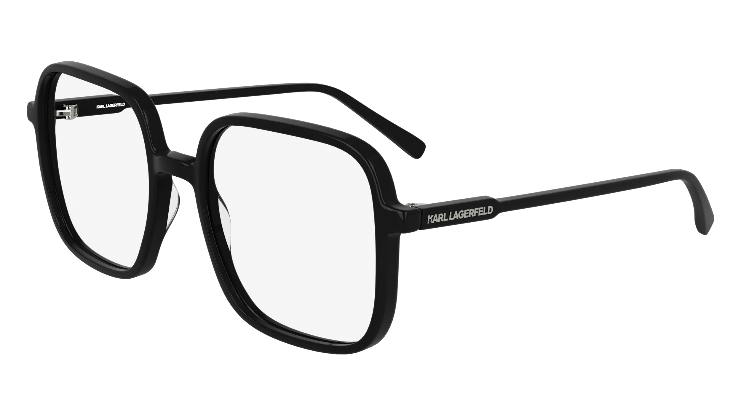 Karl Lagerfeld KL6192 001 Montature da vista Acetato Nero Squadrata Normale - immagine 1