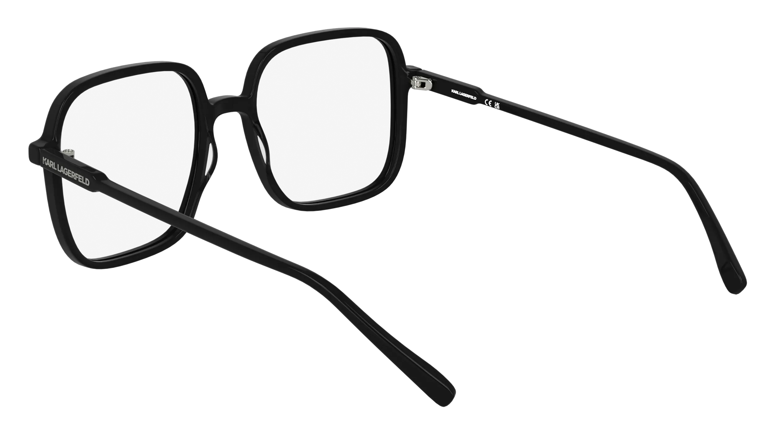 Karl Lagerfeld KL6192 001 Montature da vista Acetato Nero Squadrata Normale - immagine 4