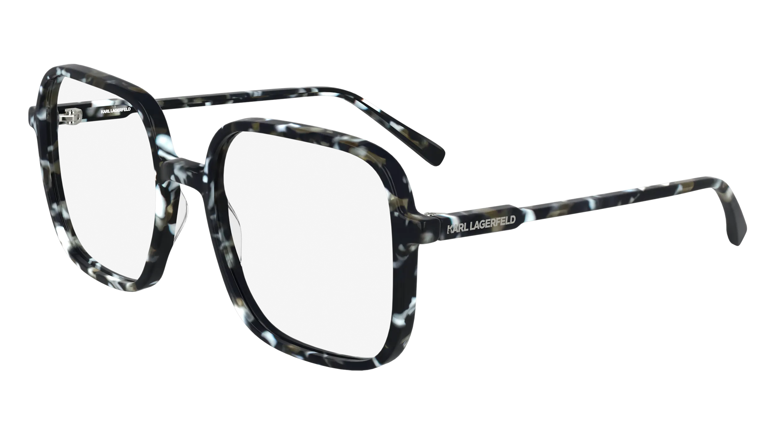 Karl Lagerfeld KL6192 016 Montature da vista Acetato Nero Squadrata Normale - immagine 1