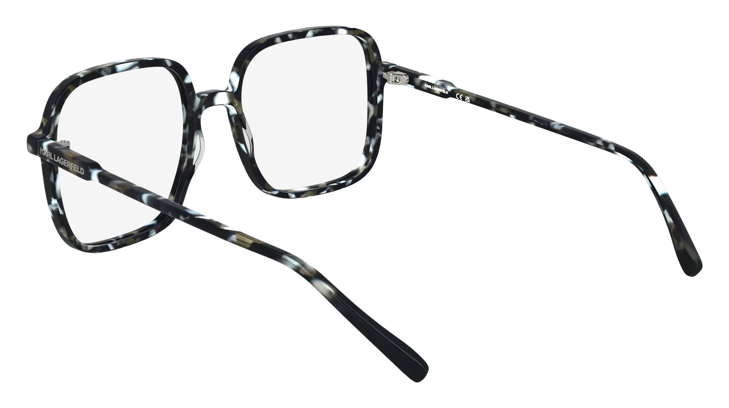 Karl Lagerfeld KL6192 016 Montature da vista Acetato Nero Squadrata Normale - immagine 4