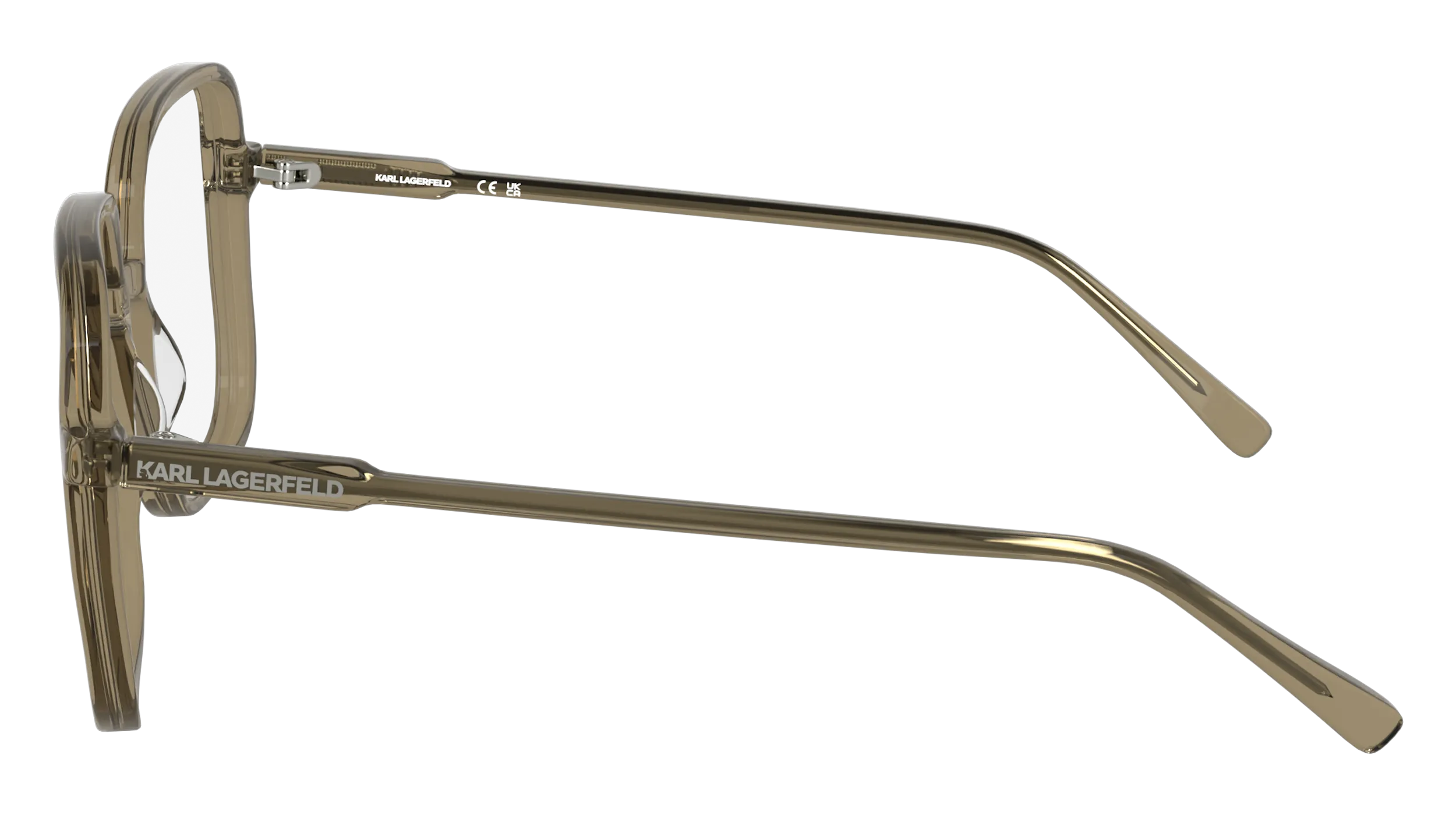 Karl Lagerfeld KL6192 210 Montature da vista Acetato Marrone Squadrata Normale - immagine 3