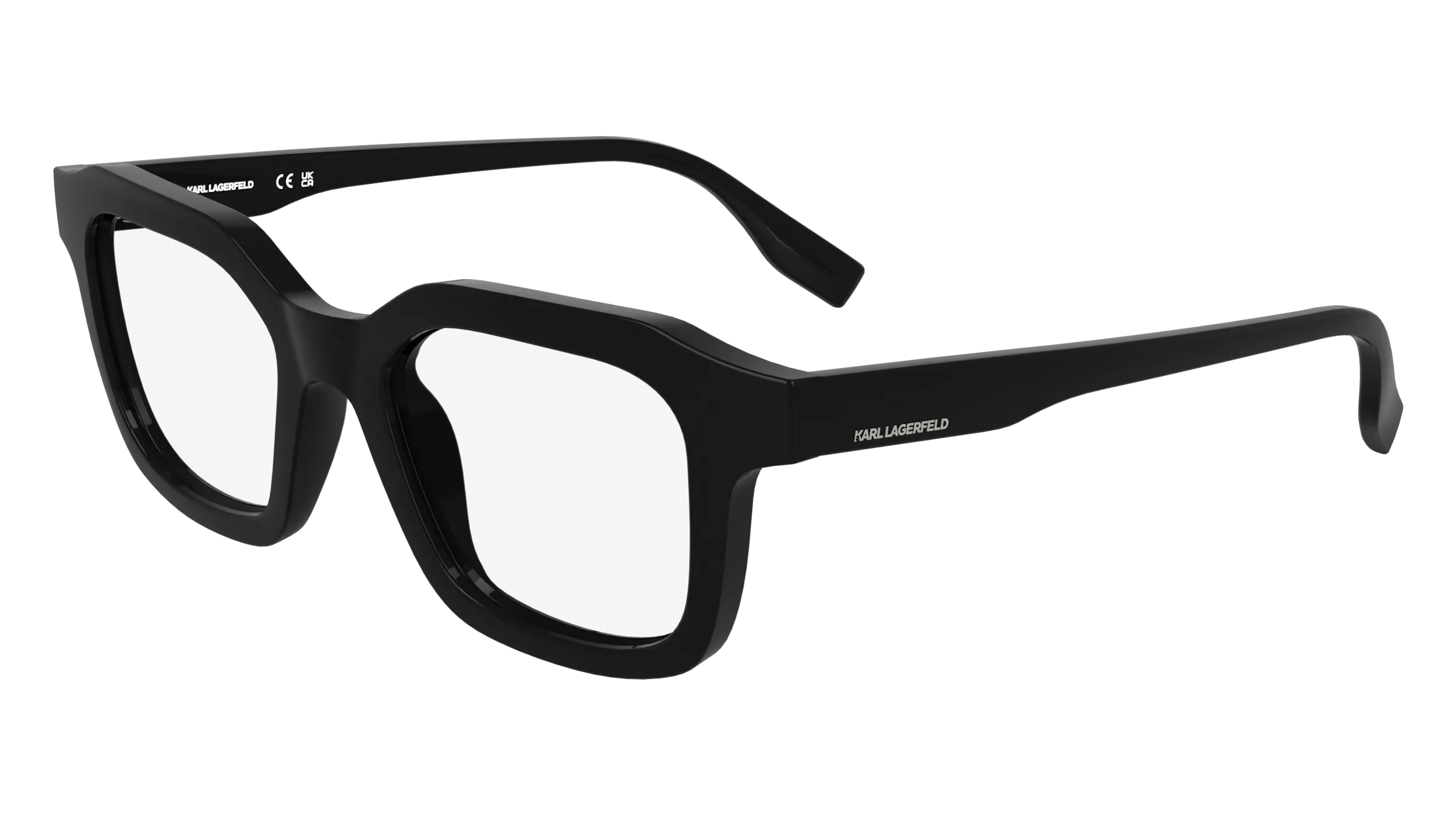 Karl Lagerfeld KL6197 001 Montature da vista Bio-iniettato Nero Squadrata Normale - immagine 1