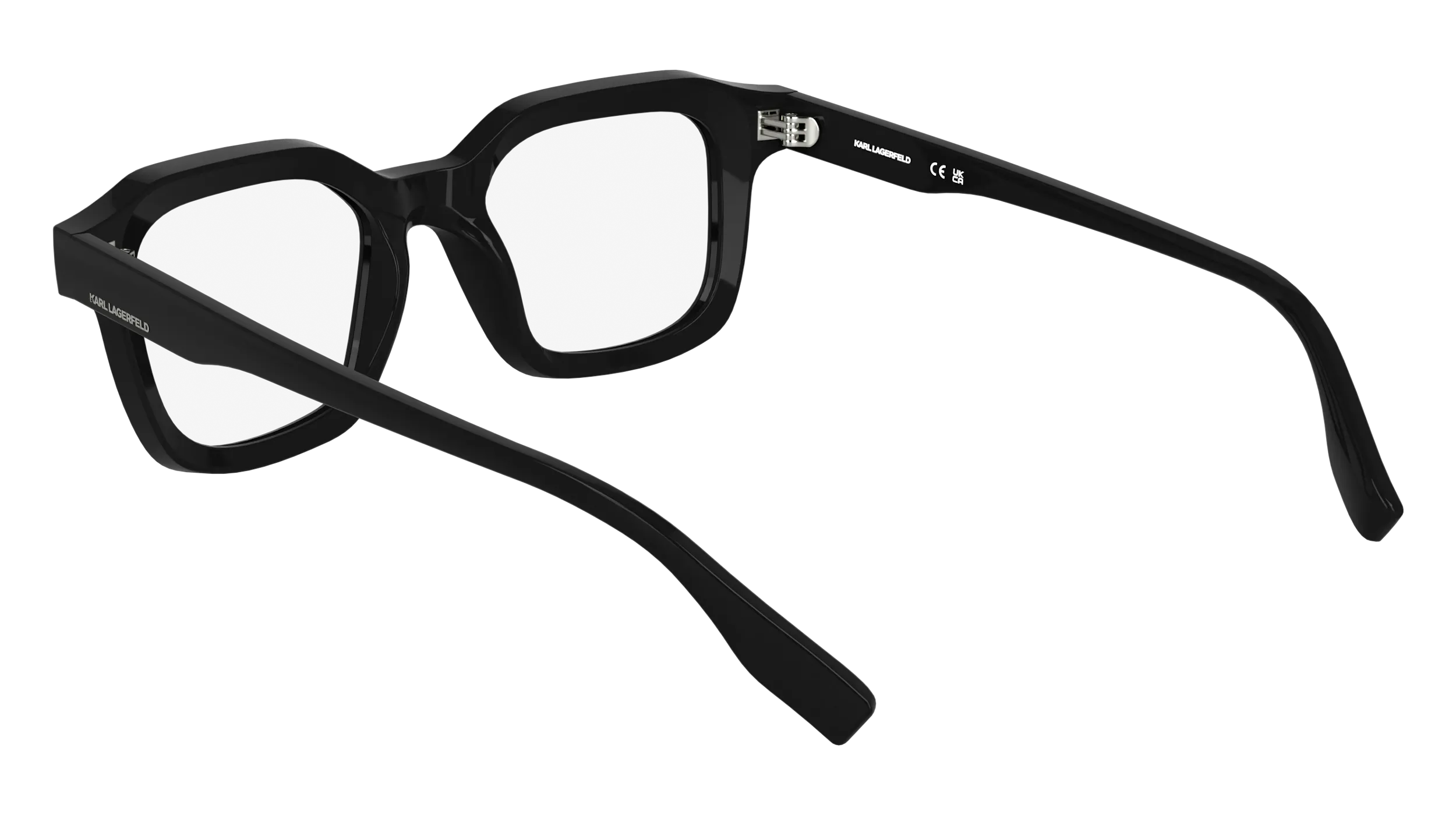 Karl Lagerfeld KL6197 001 Montature da vista Bio-iniettato Nero Squadrata Normale - immagine 4
