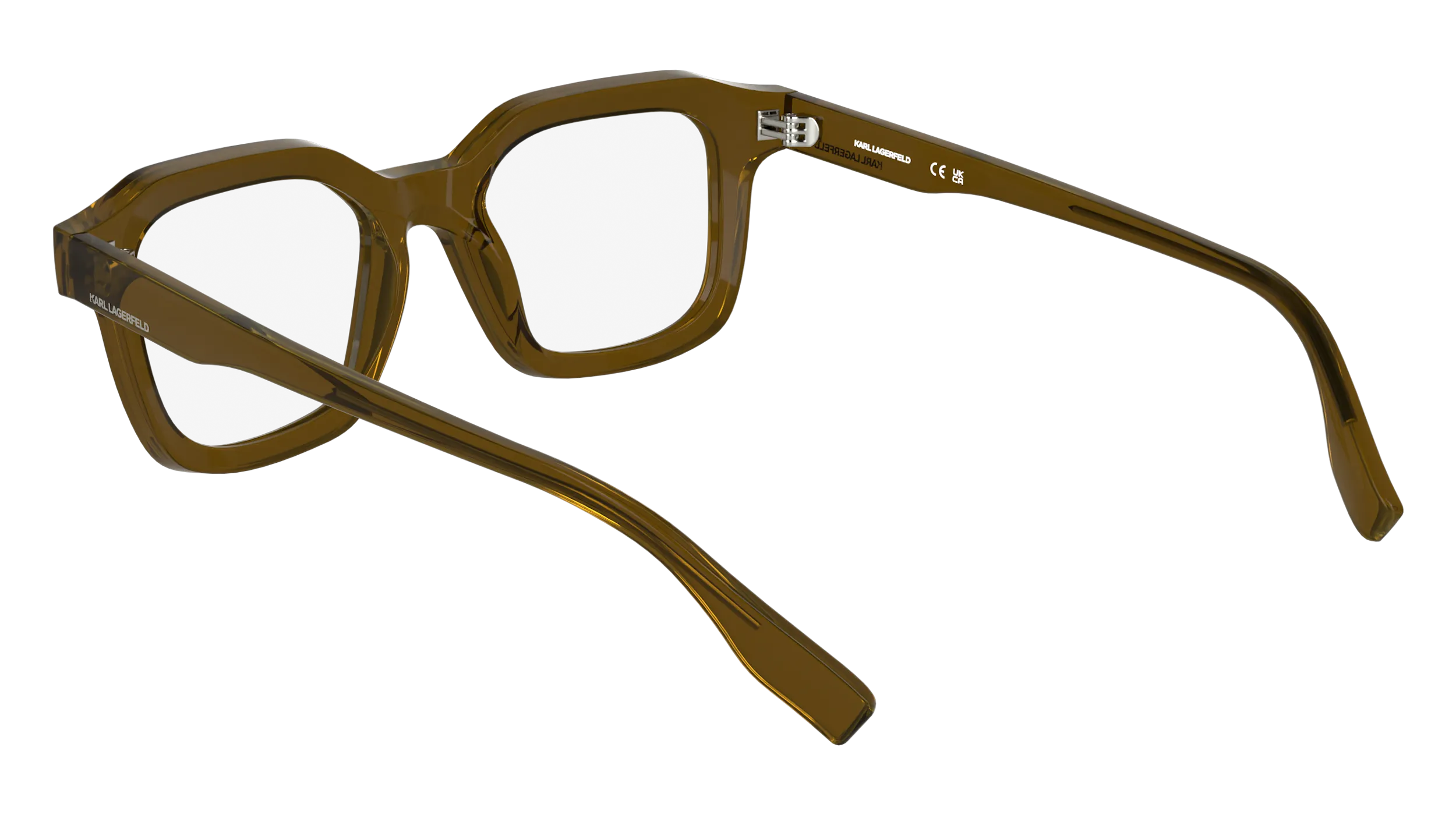 Karl Lagerfeld KL6197 200 Montature da vista Bio-iniettato Marrone Squadrata Normale - immagine 4