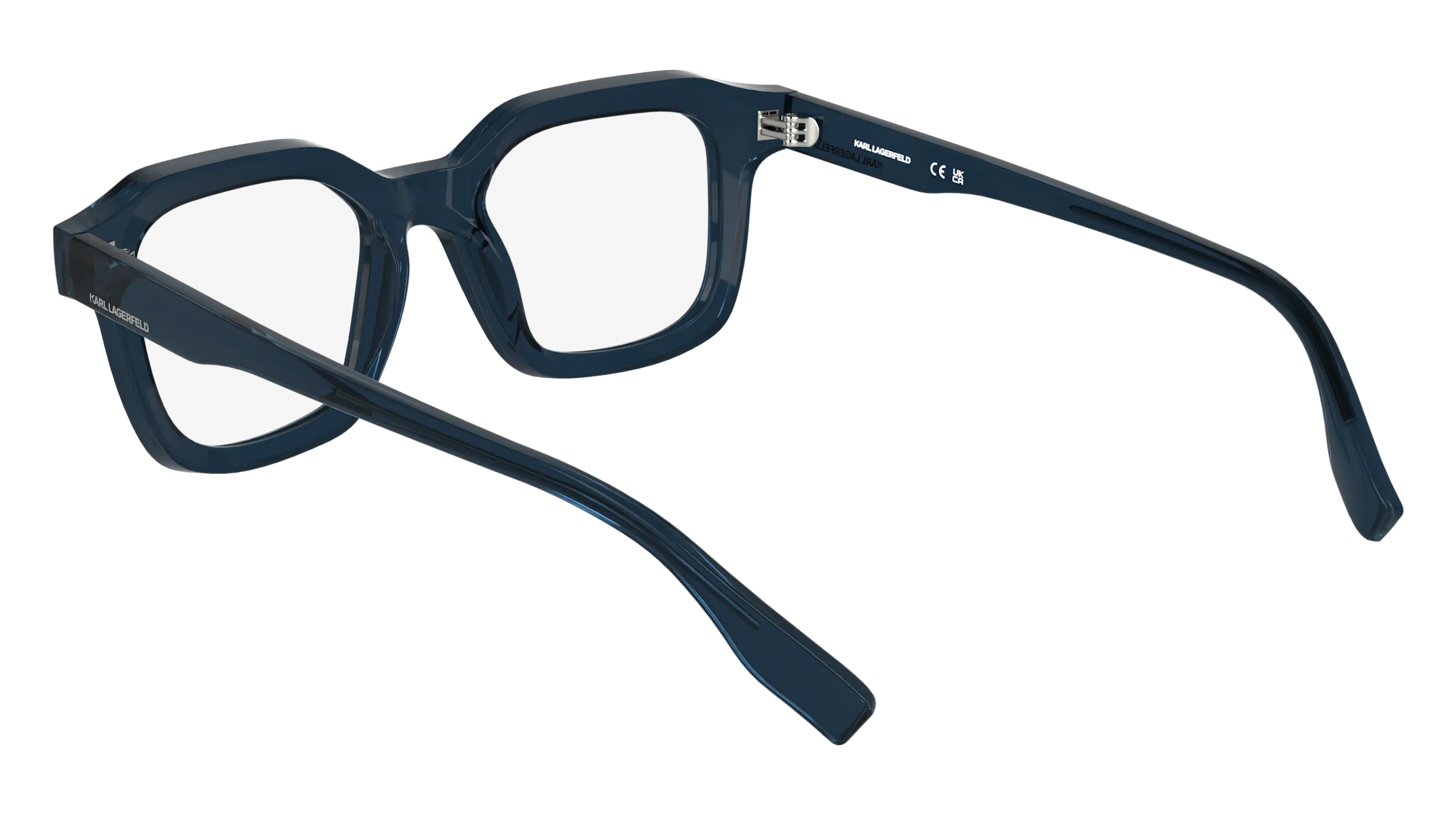 Karl Lagerfeld KL6197 400 Montature da vista Bio-iniettato Blu Squadrata Normale - immagine 4