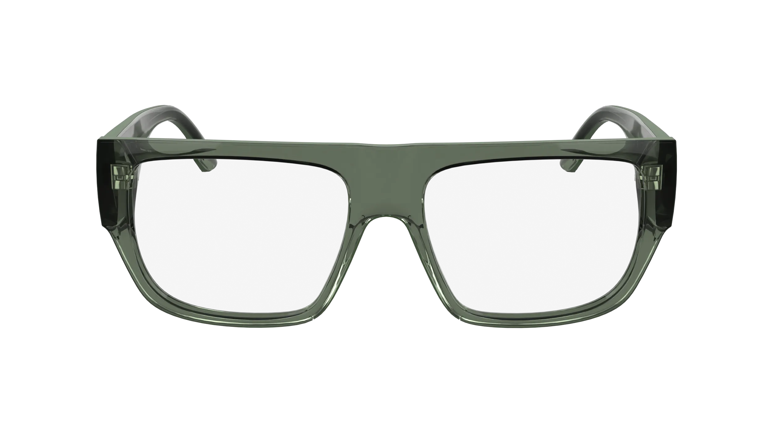Karl Lagerfeld KL6198 300 Montature da vista Iniettato Verde Pilot Normale - immagine 2
