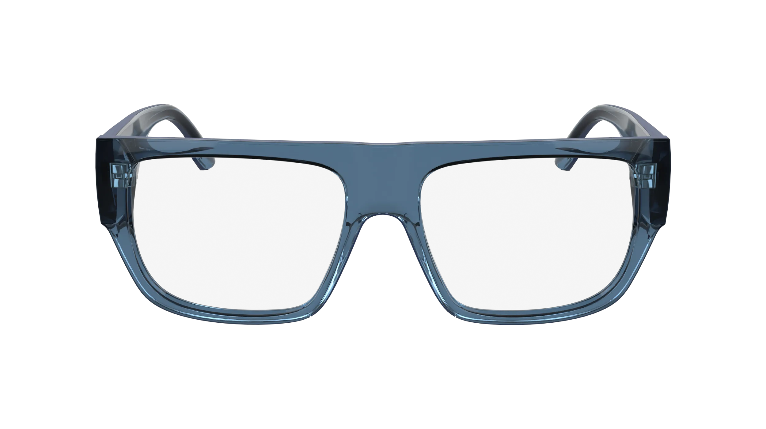 Karl Lagerfeld KL6198 400 Montature da vista Iniettato Blu Pilot Normale - immagine 2