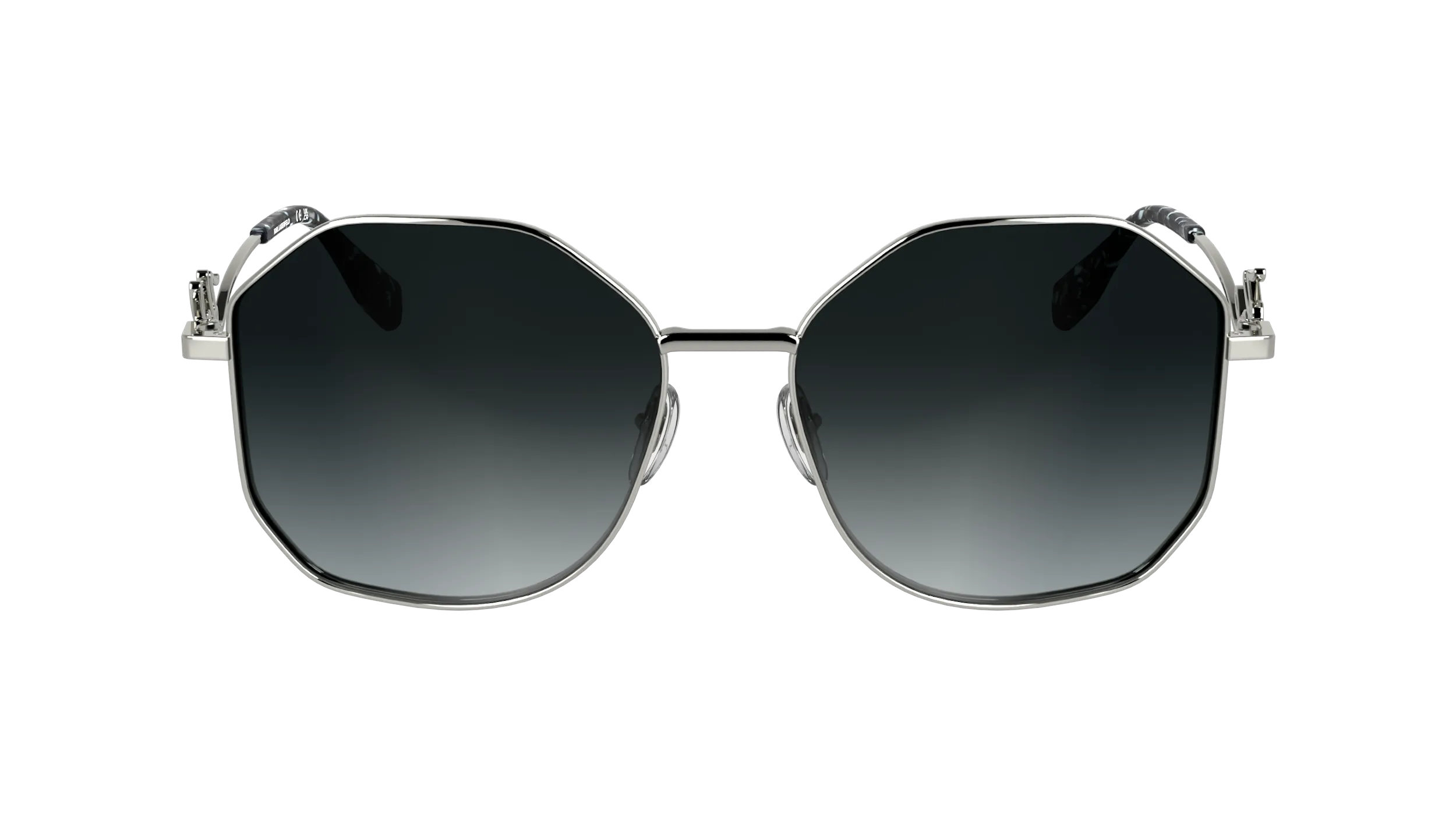 Karl Lagerfeld KL358S 040 Occhiali da sole Metallo Squadrata Normale - immagine 2