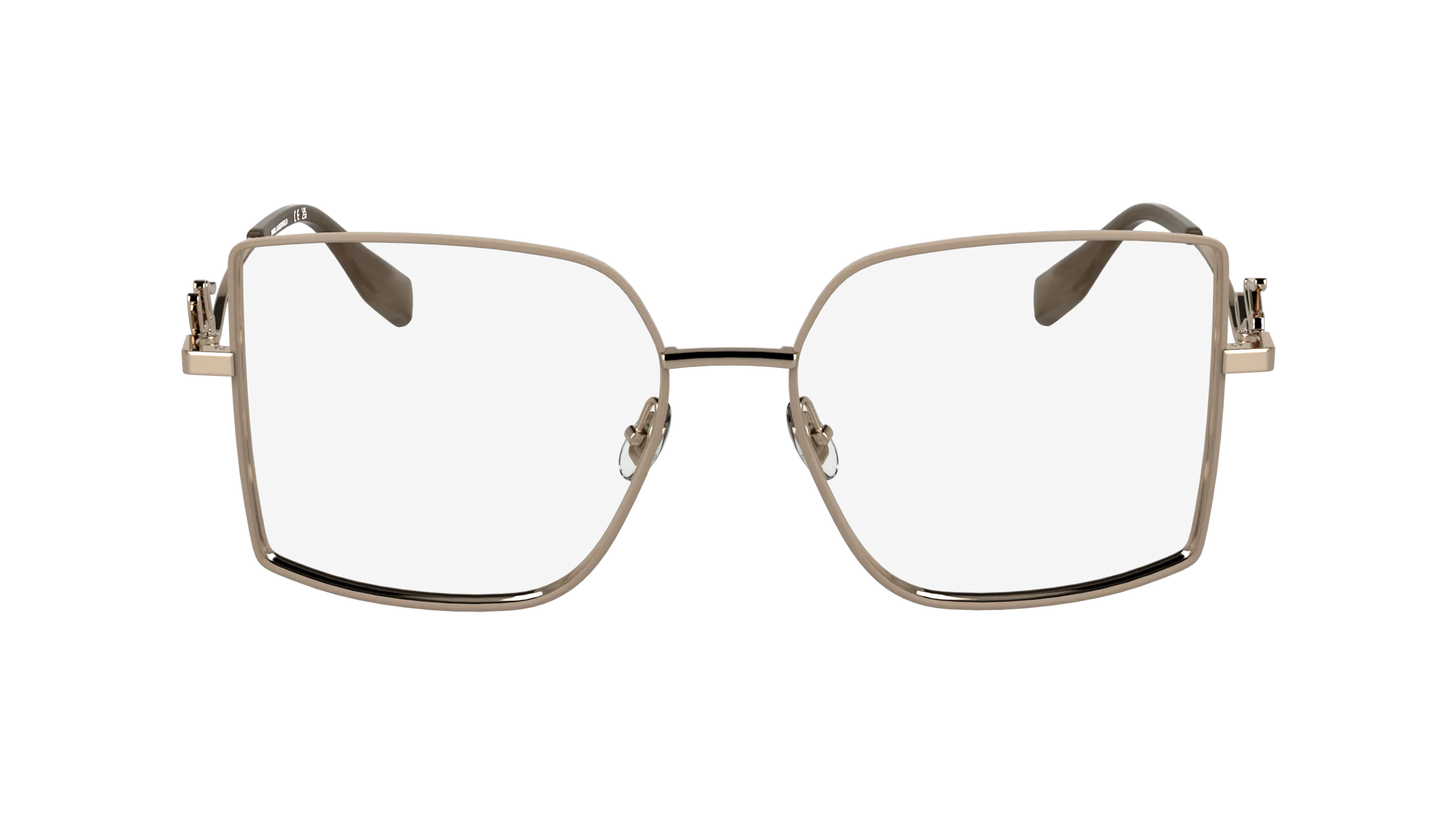 Karl Lagerfeld KL359 770 Montature da vista Metallo Oro Squadrata Normale - immagine 2