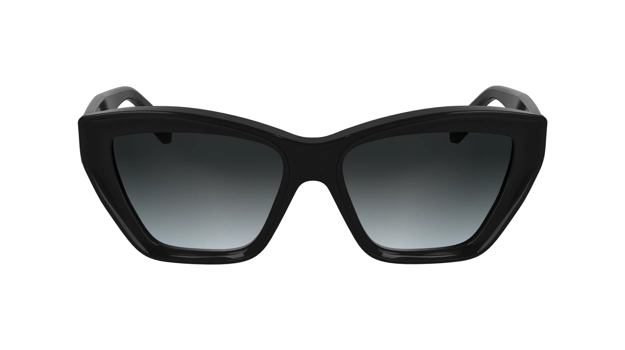 Karl Lagerfeld KL6179S 001 Occhiali da sole Acetato Nero Cat Eye Normale - immagine 2