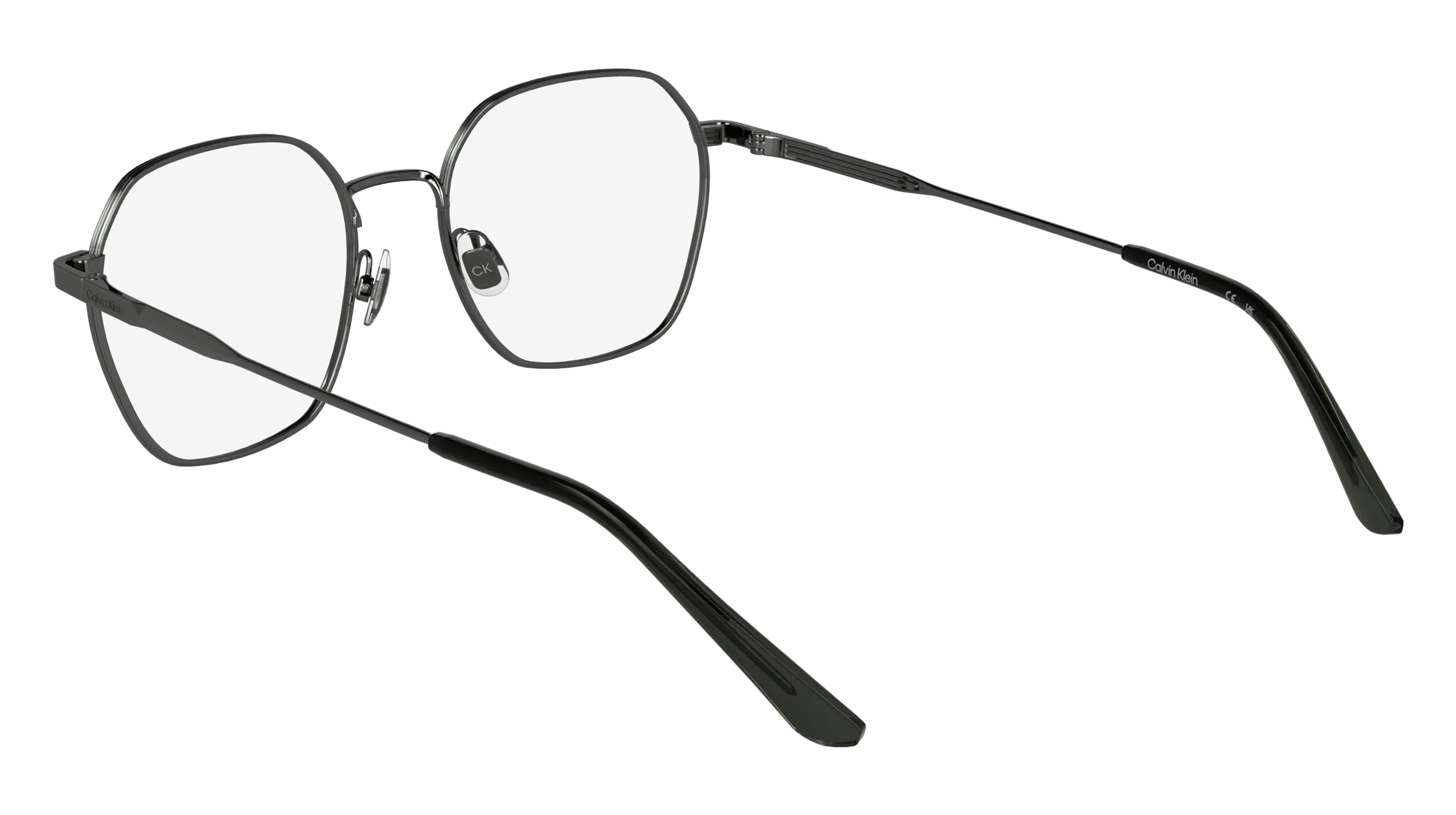 Calvin Klein CK25103 009 Montature da vista Metallo Canna di fucile Squadrata Normale - immagine 4