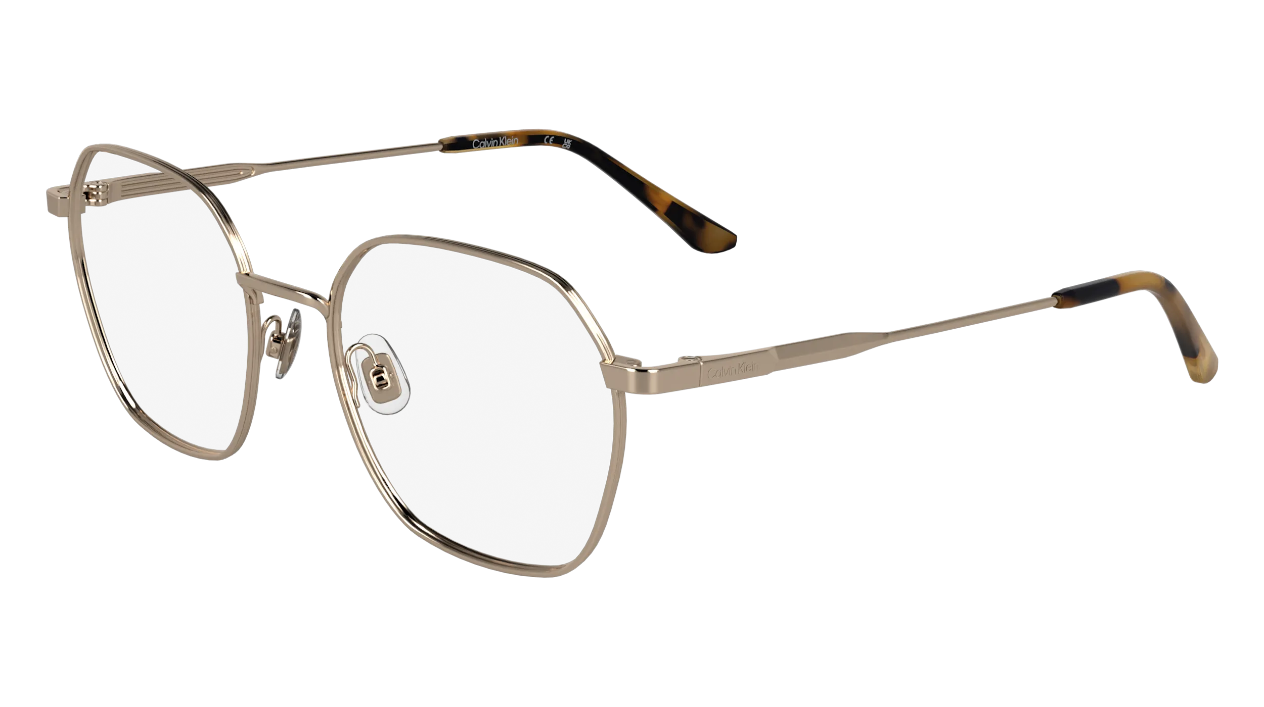 Calvin Klein CK25103 770 Montature da vista Metallo Oro Squadrata Normale - immagine 1