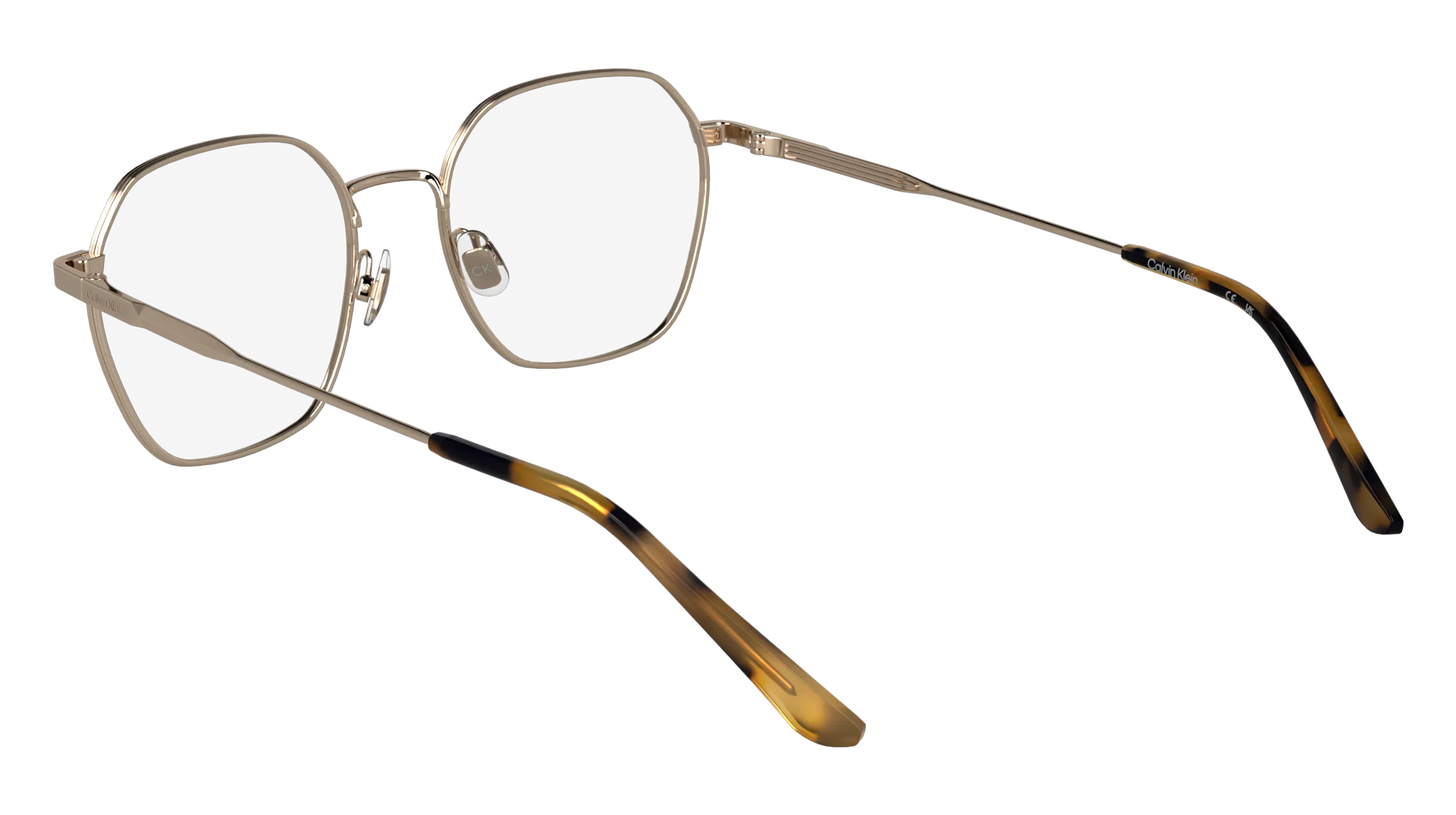 Calvin Klein CK25103 770 Montature da vista Metallo Oro Squadrata Normale - immagine 4