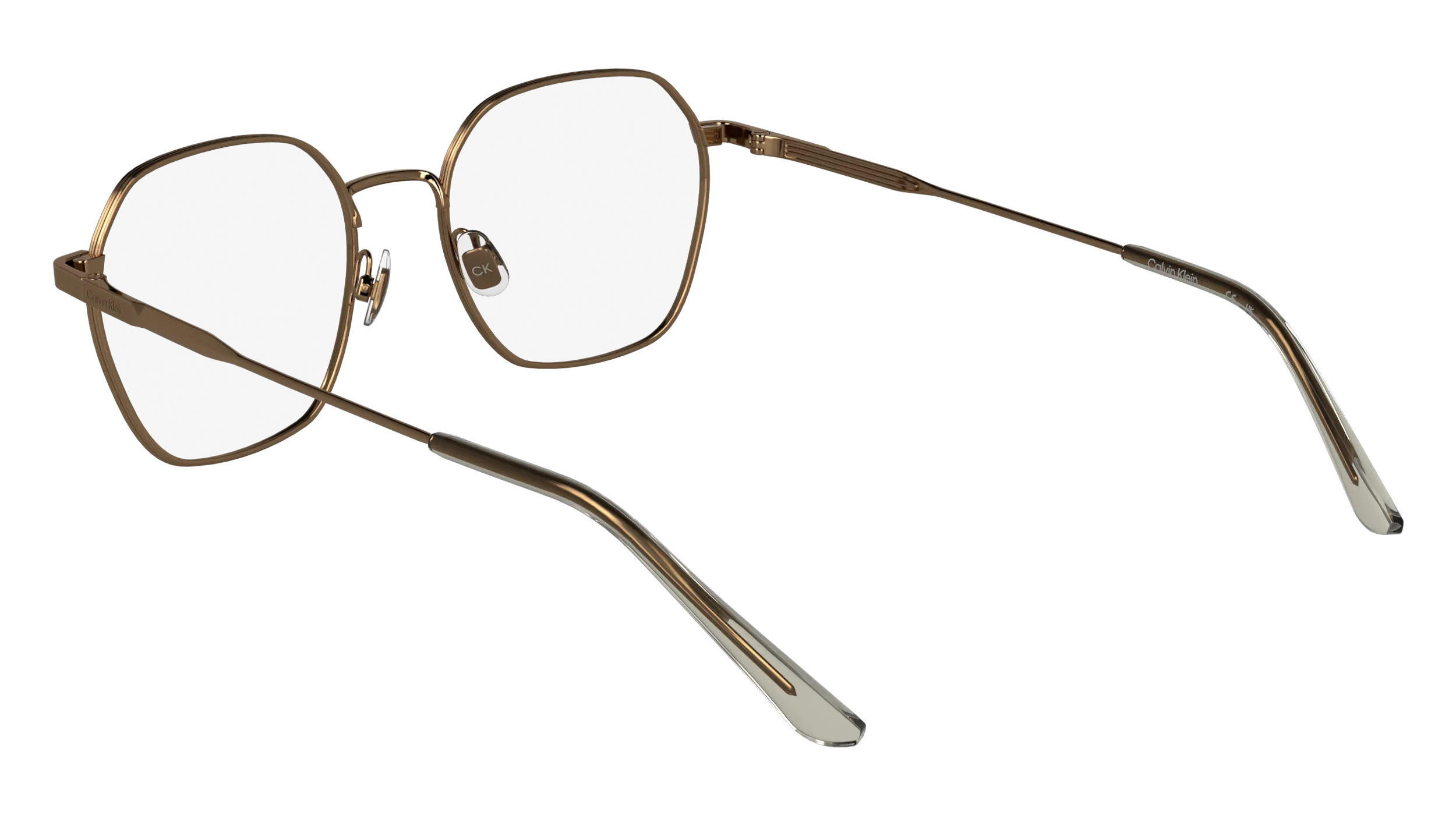 Calvin Klein CK25103 771 Montature da vista Metallo Oro Squadrata Normale - immagine 4
