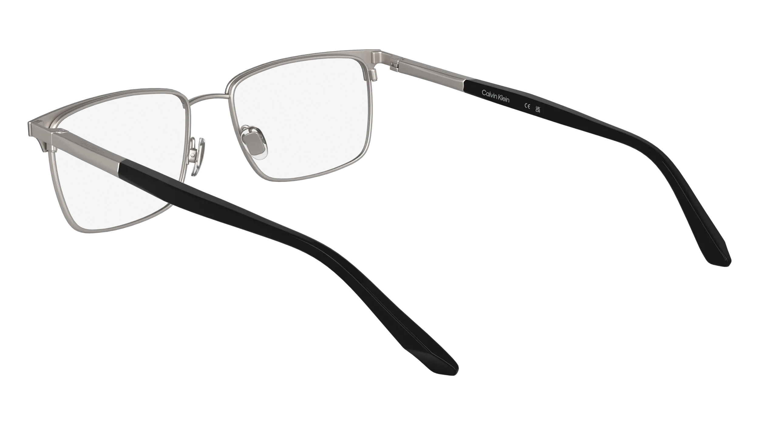 Calvin Klein CK25106 001 Montature da vista Metallo Nero Squadrata Normale - immagine 4